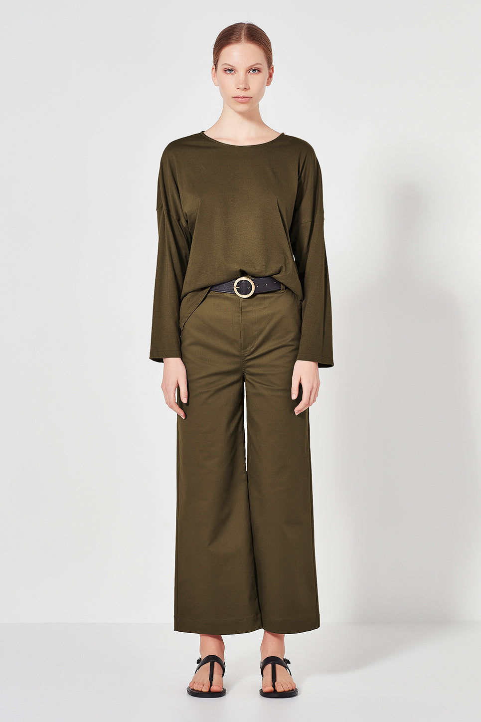 The Olsen Tee in Khaki