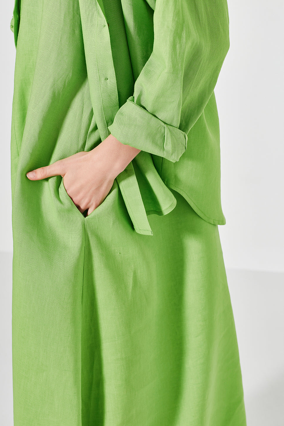 The Marnie 2-Way Sun Dress in Lime