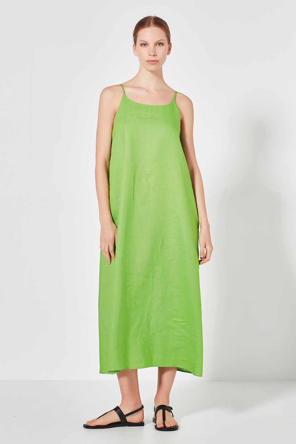 The Marnie 2-Way Sun Dress in Lime