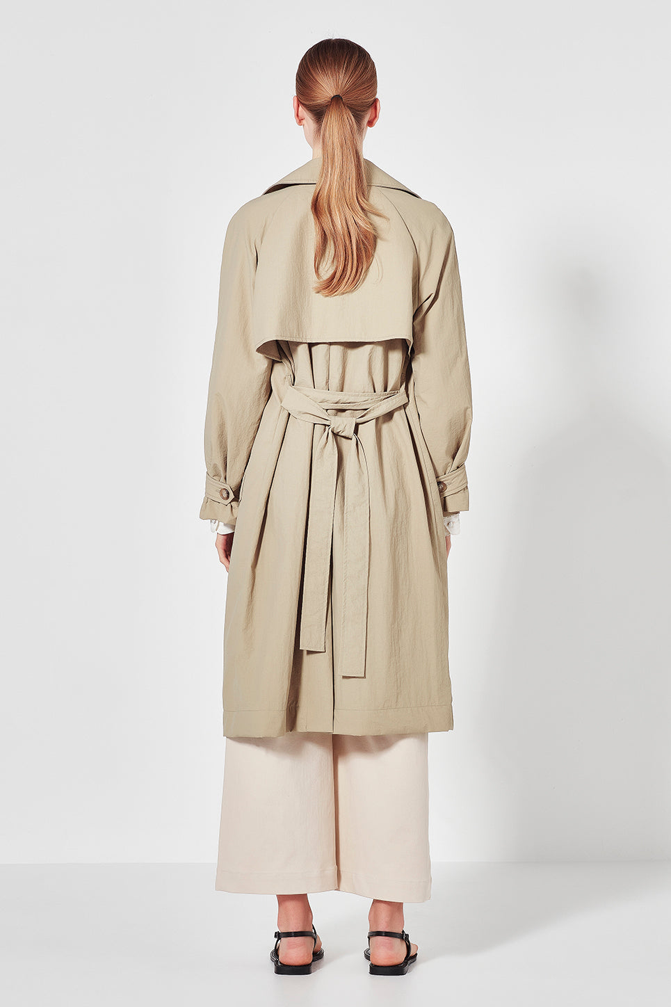 The Kingsly Coat in Taupe