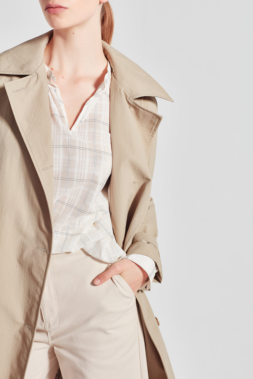 The Kingsly Coat in Taupe