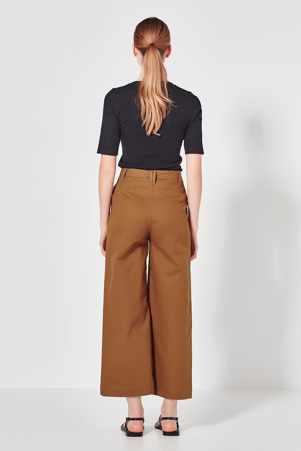 The Dryden Pant in Tobacco