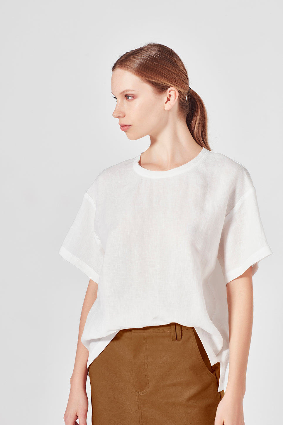 The Norton Top in Ivory