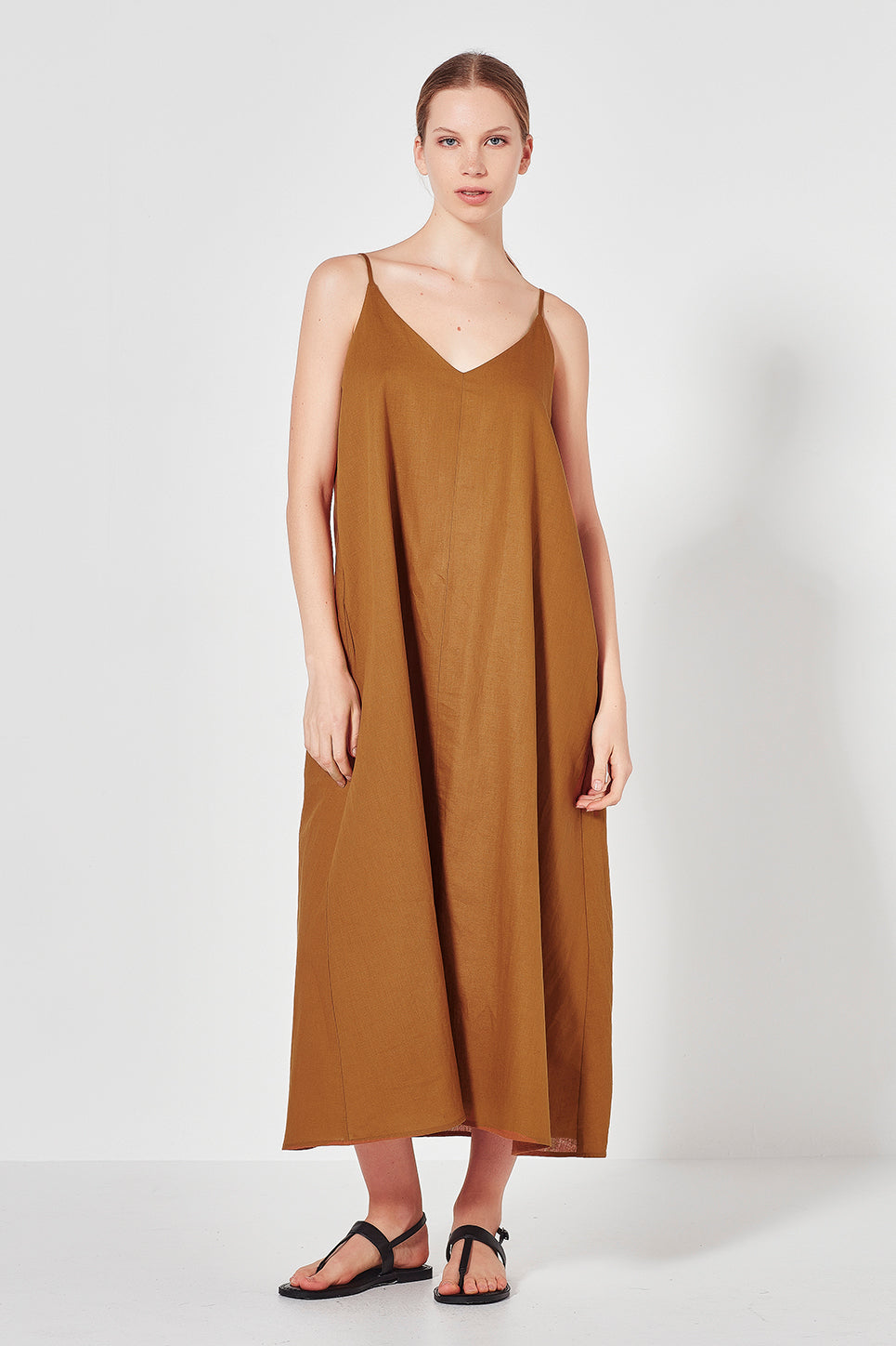 The Marnie 2-Way Sun Dress in Tobacco