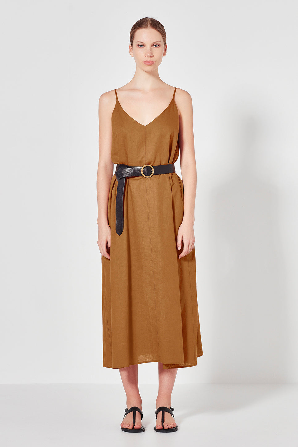 The Marnie 2-Way Sun Dress in Tobacco