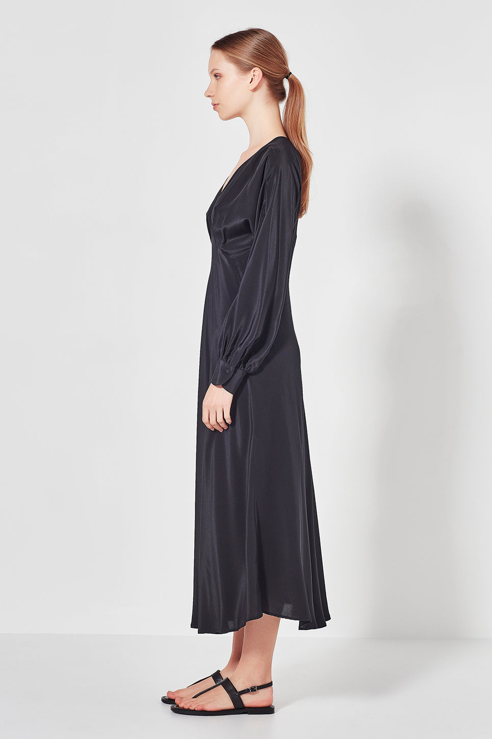 The Vionnet Dress in Black