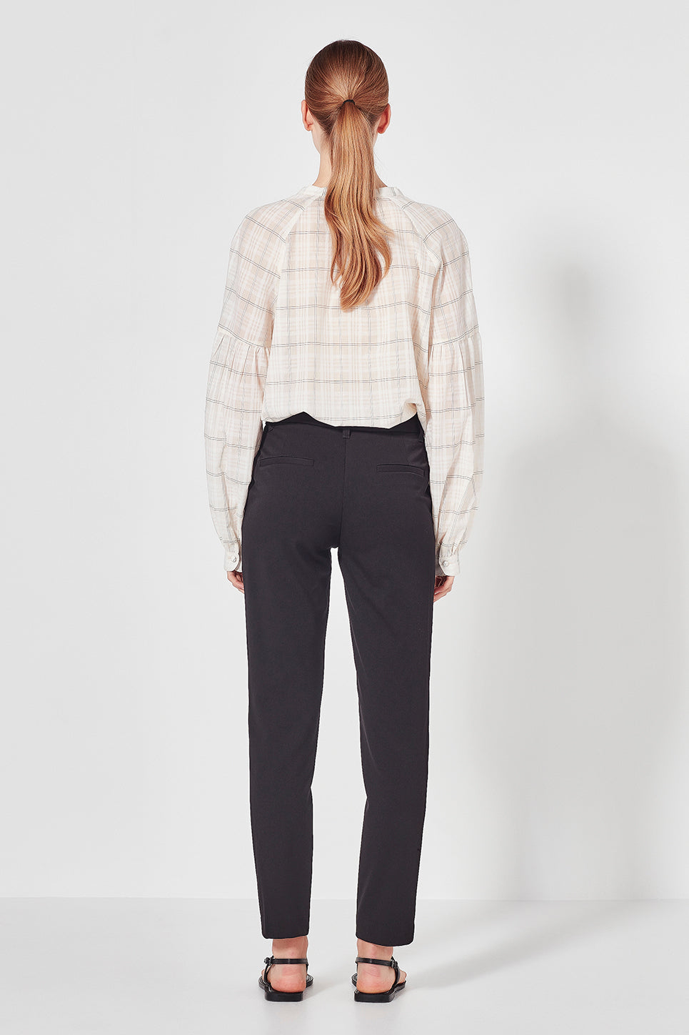 The Marlon Trouser in Black