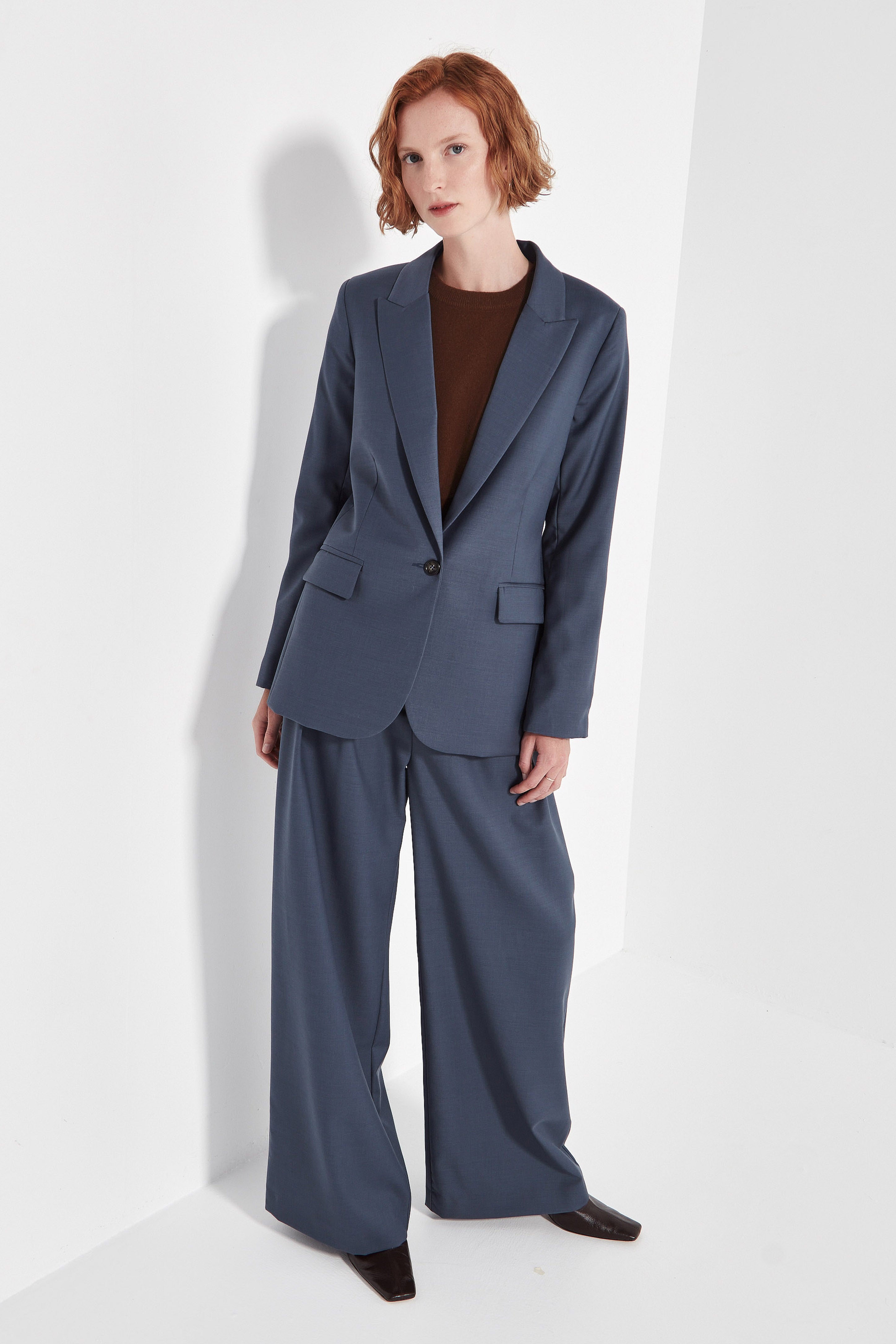 The Oslo Jacket in Cornflower