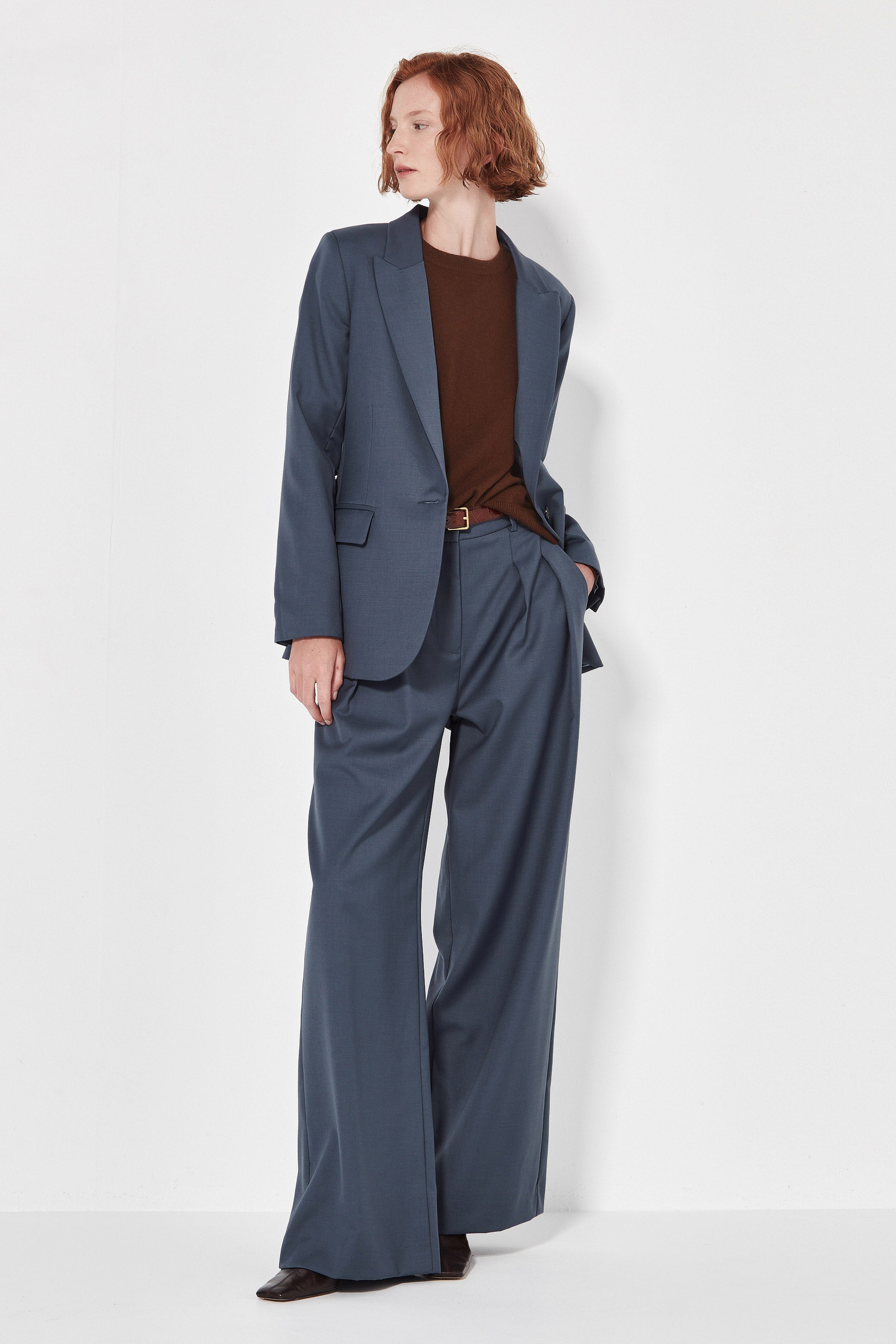 The Oslo Jacket in Cornflower