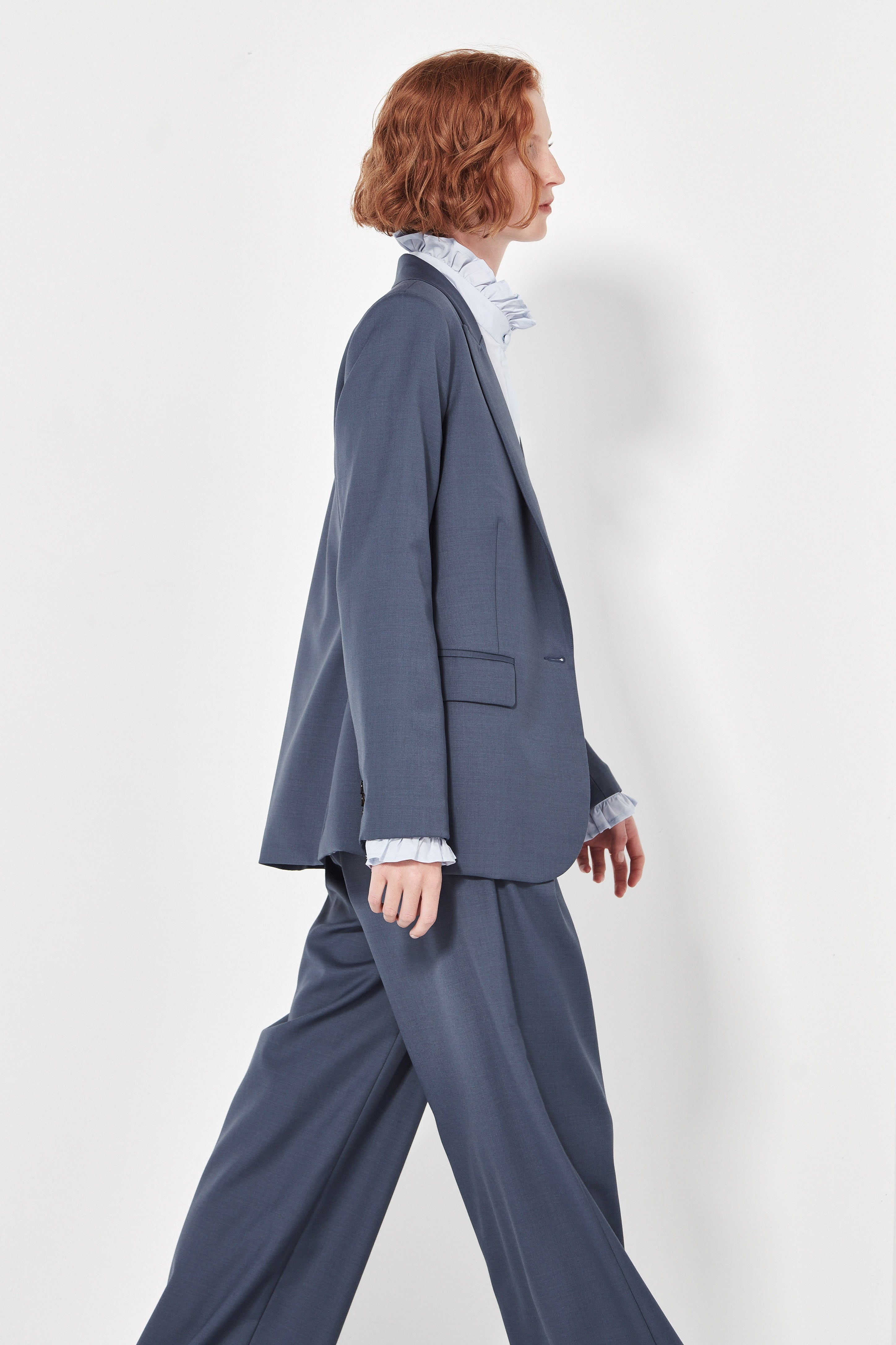 The Oslo Jacket in Cornflower