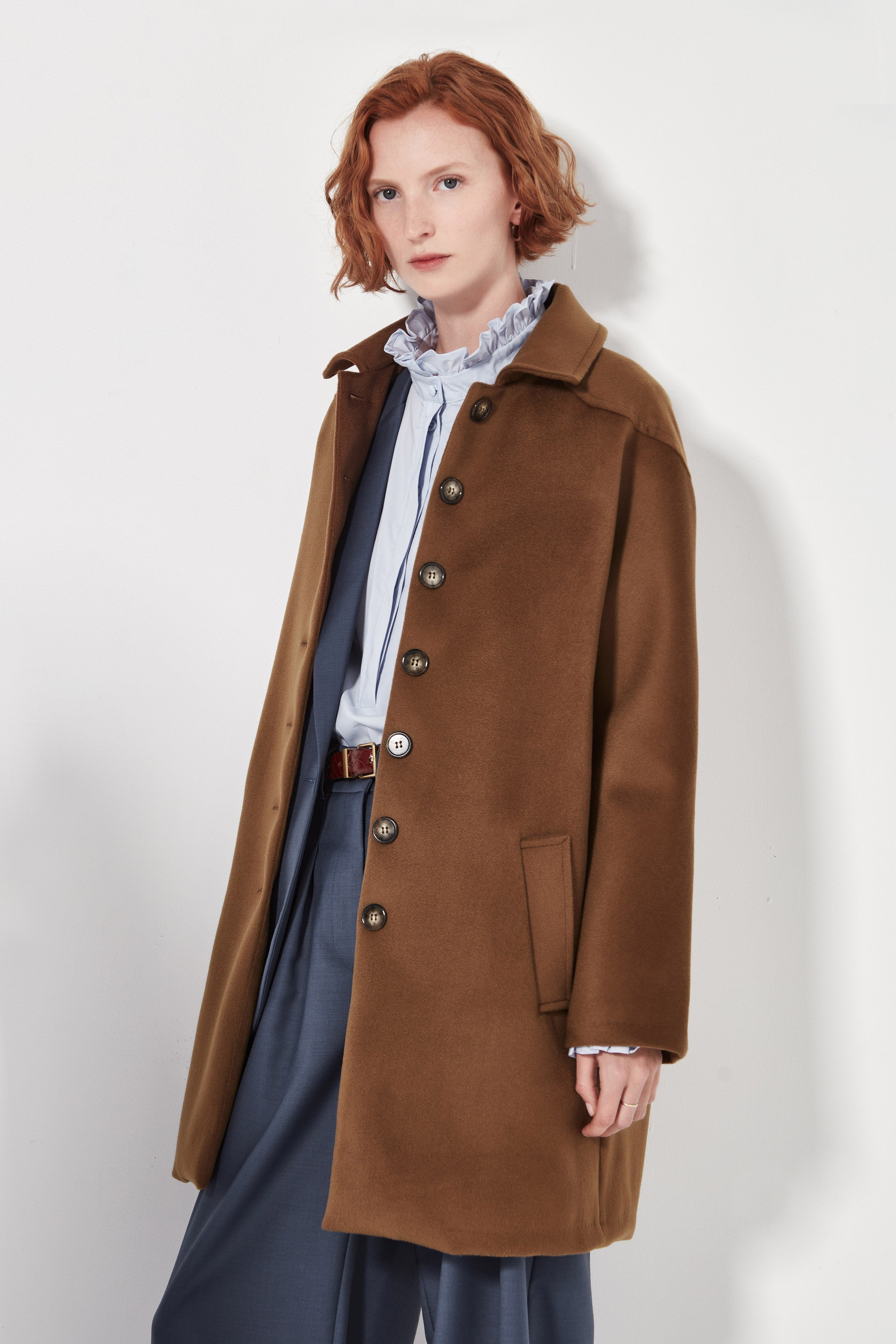 The Pallenburg Coat in Bronze