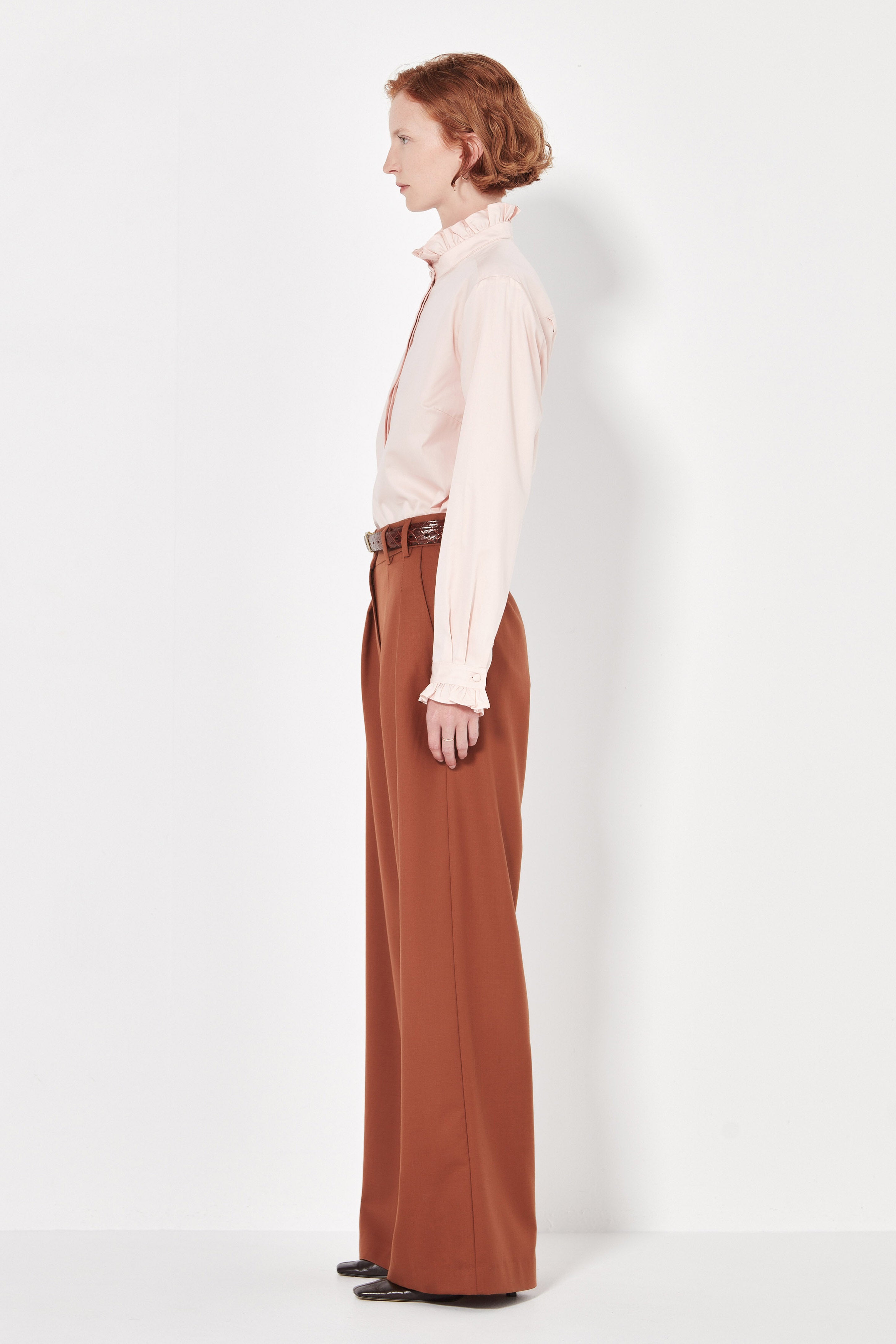 The Byron Blouse in Blush