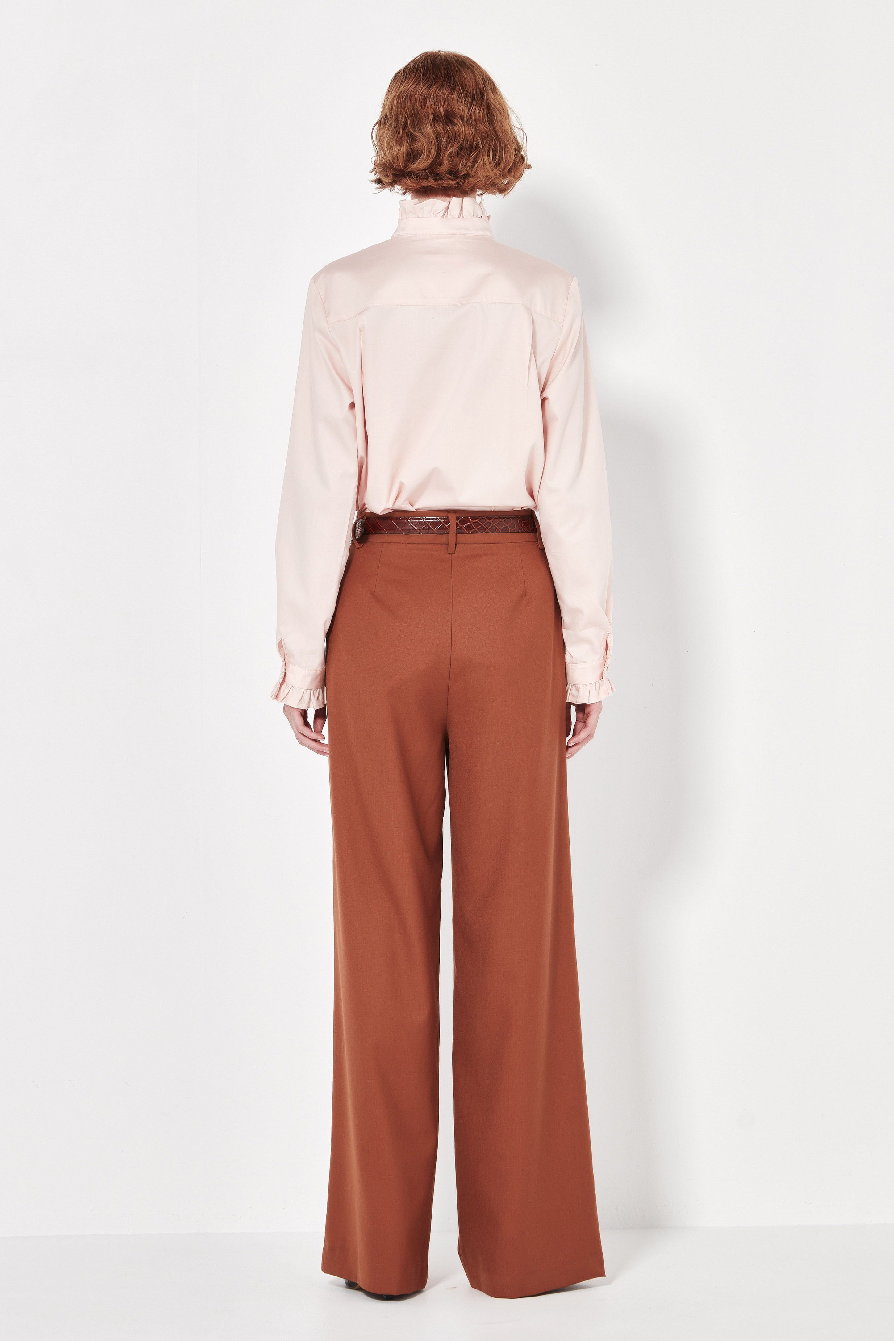 The Byron Blouse in Blush
