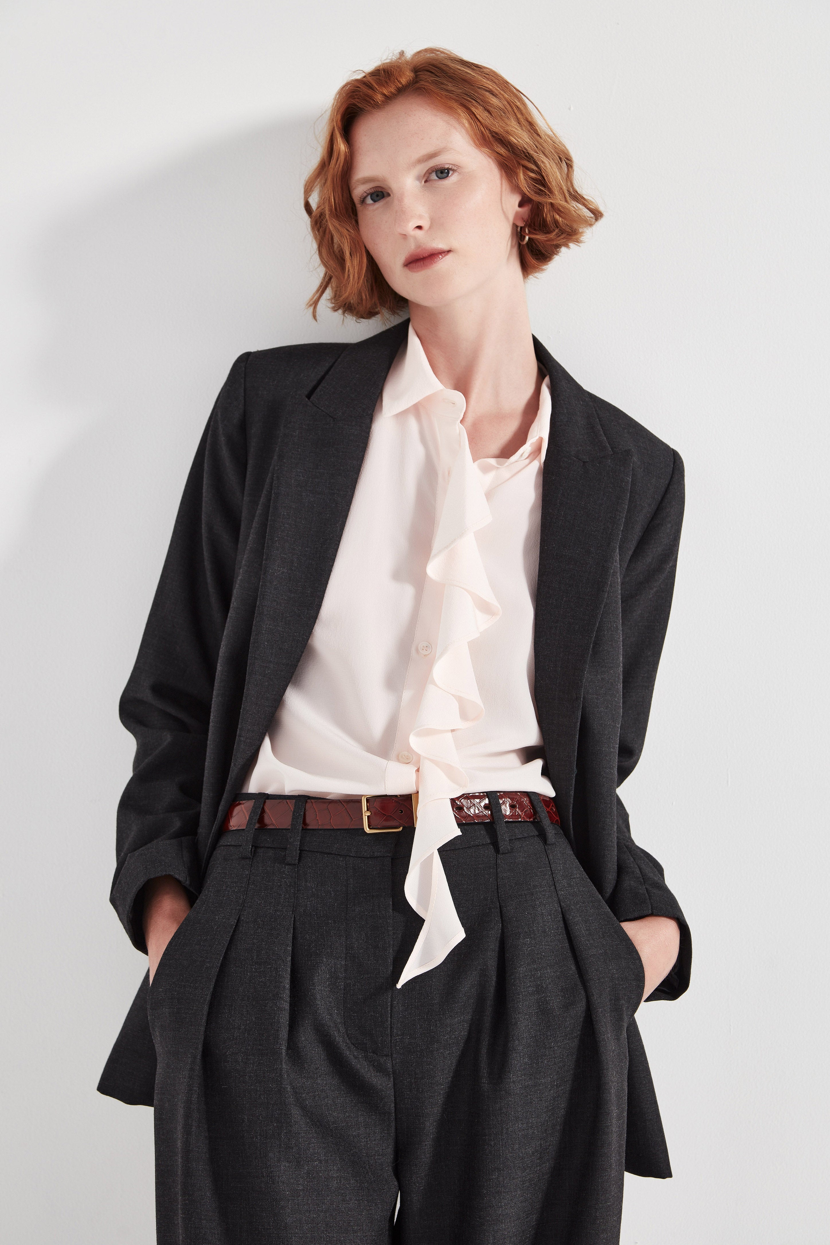 The Oslo Jacket in Charcoal