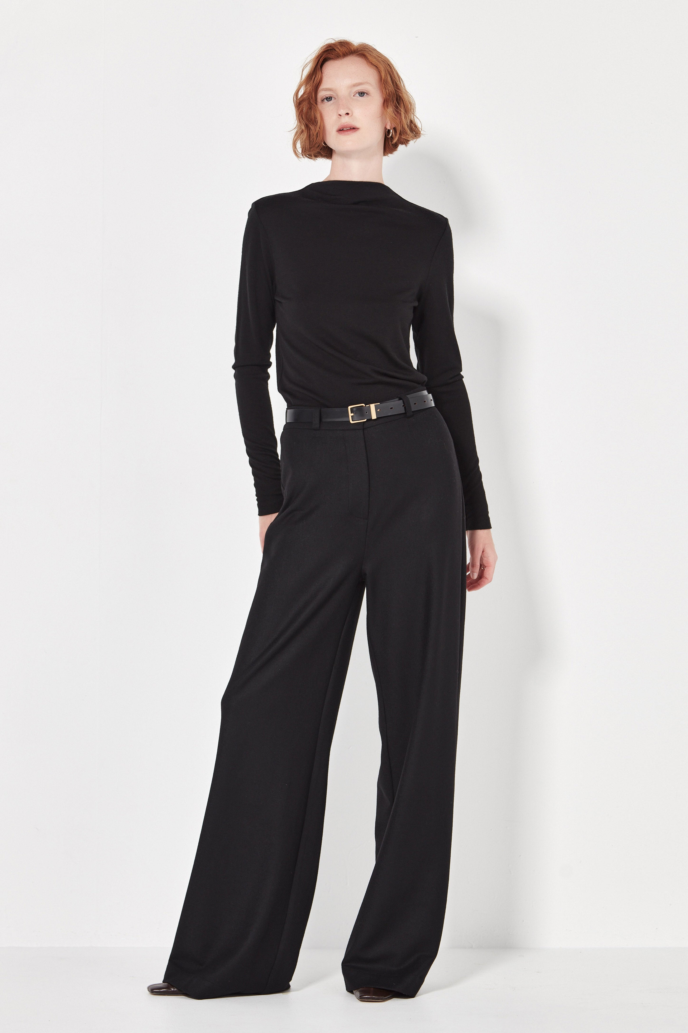 The Joplin Trouser in Black