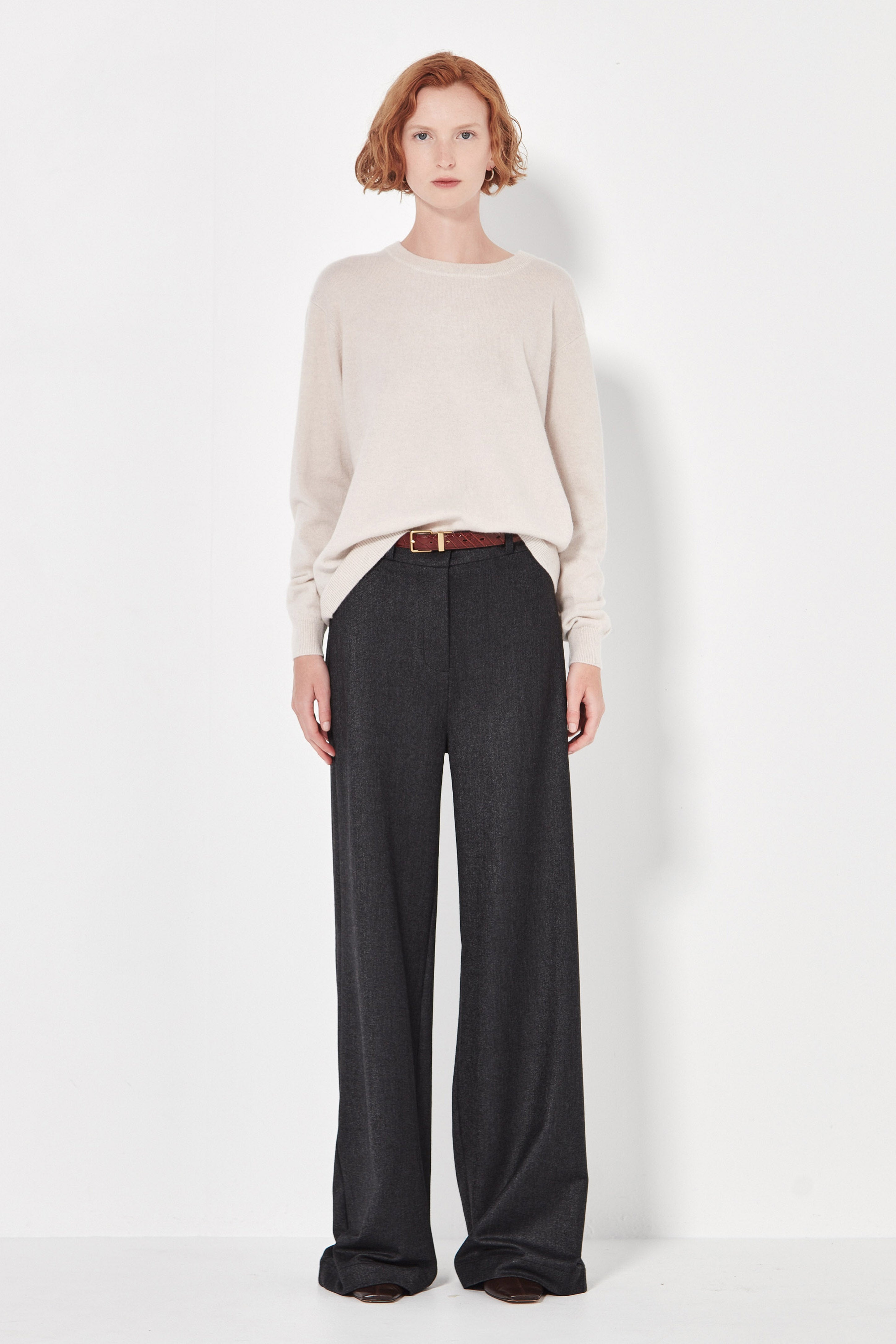 The Joplin Trouser in Charcoal