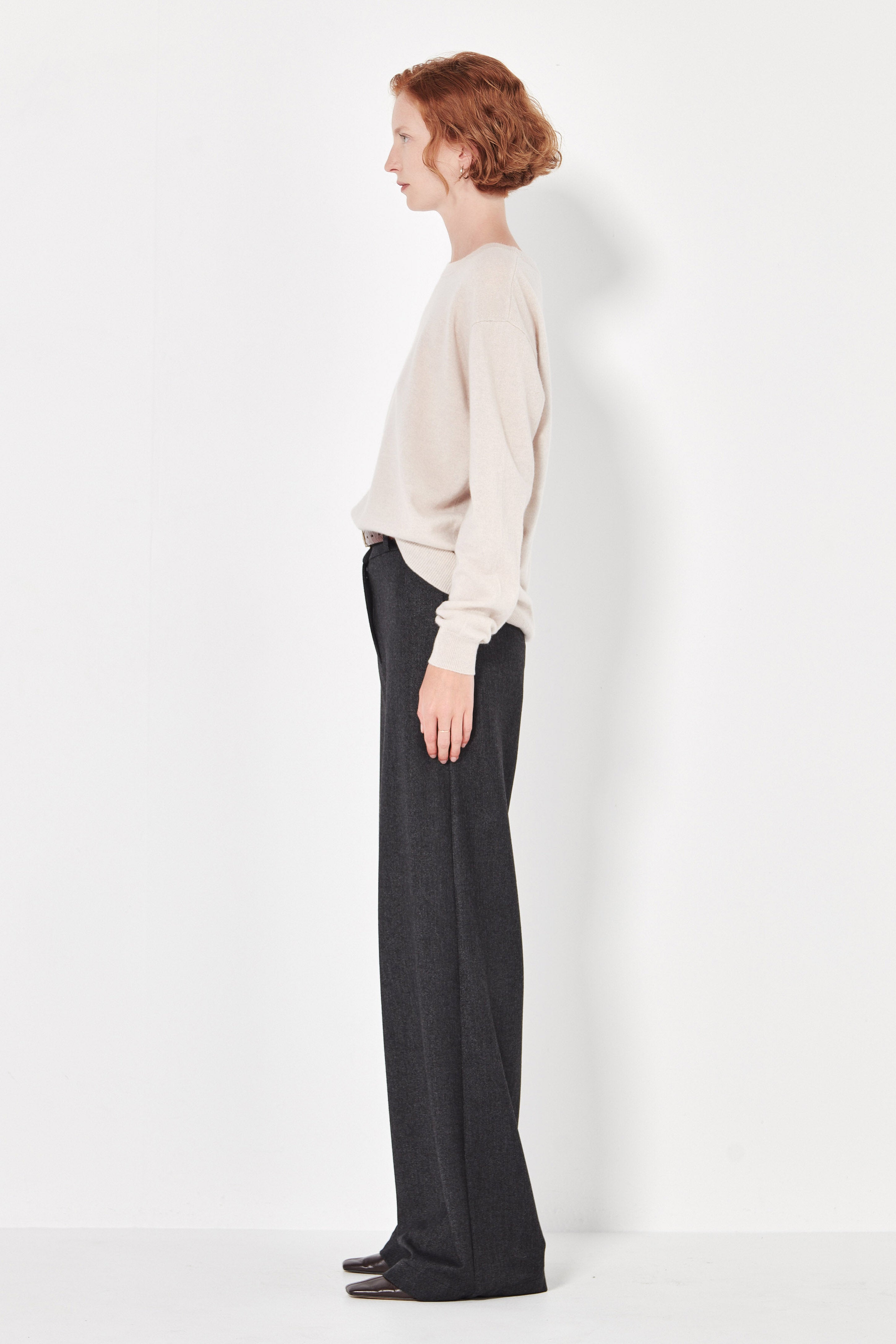 The Cashmere Crew in Powder Melange