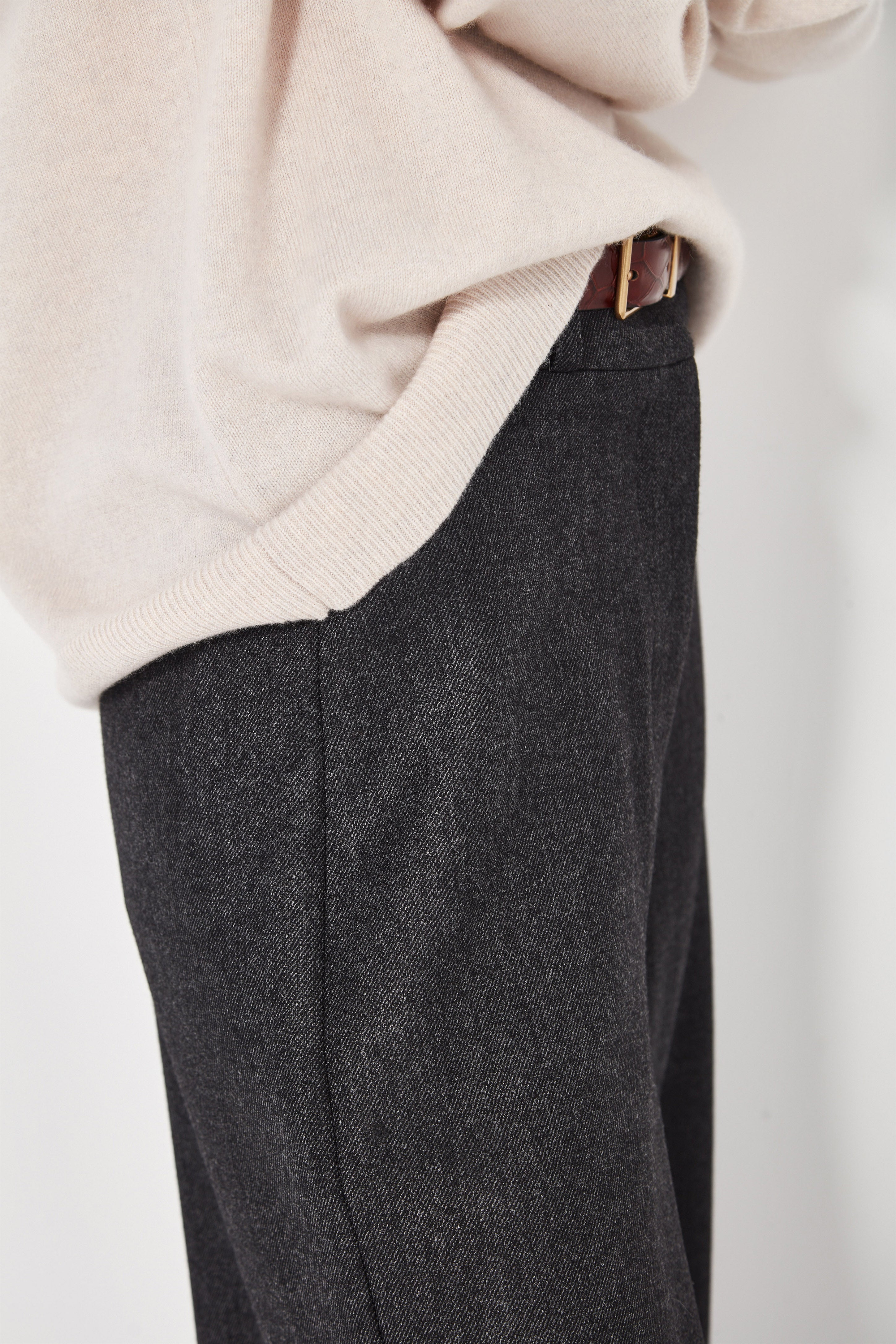 The Cashmere Crew in Powder Melange