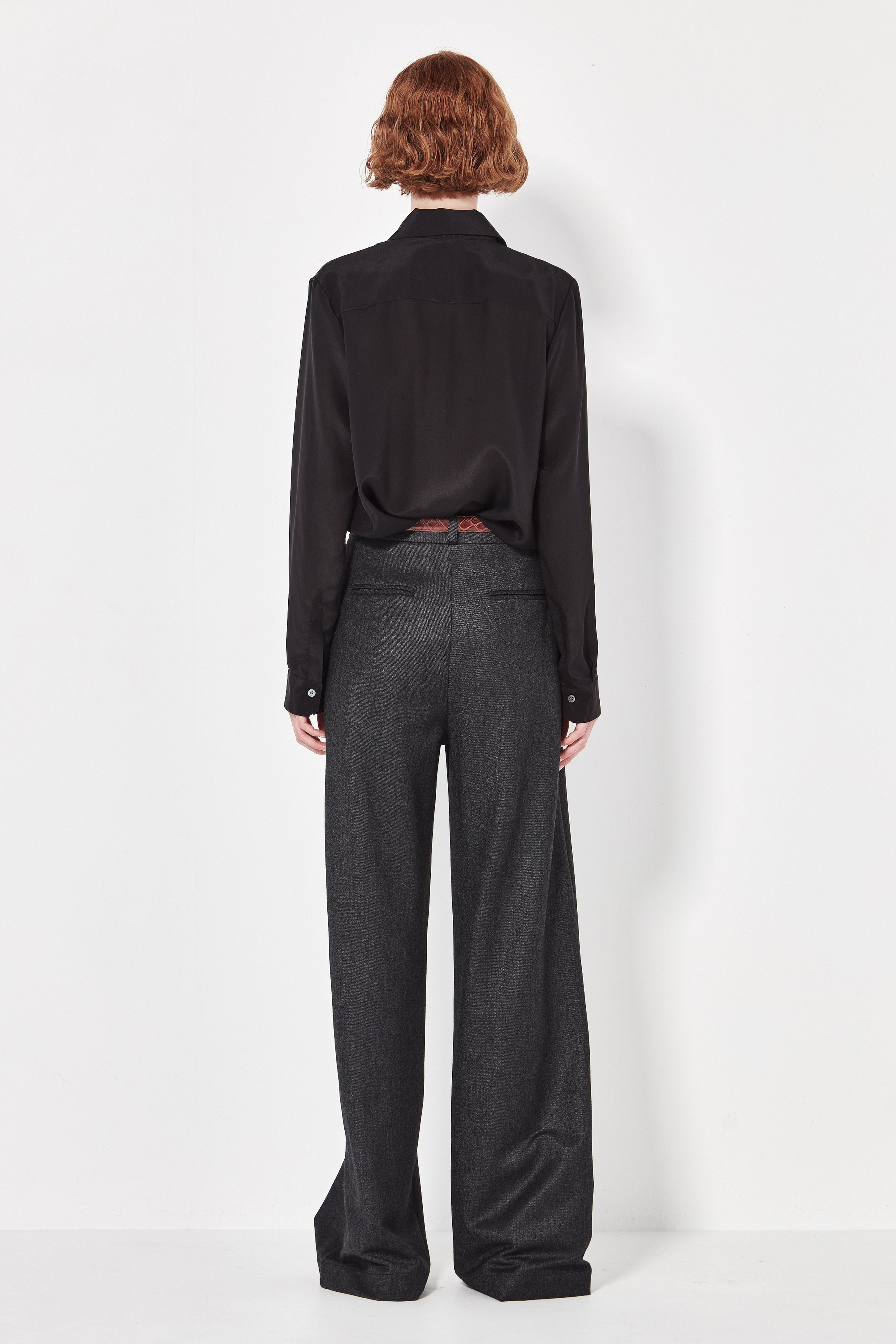 The Joplin Trouser in Charcoal