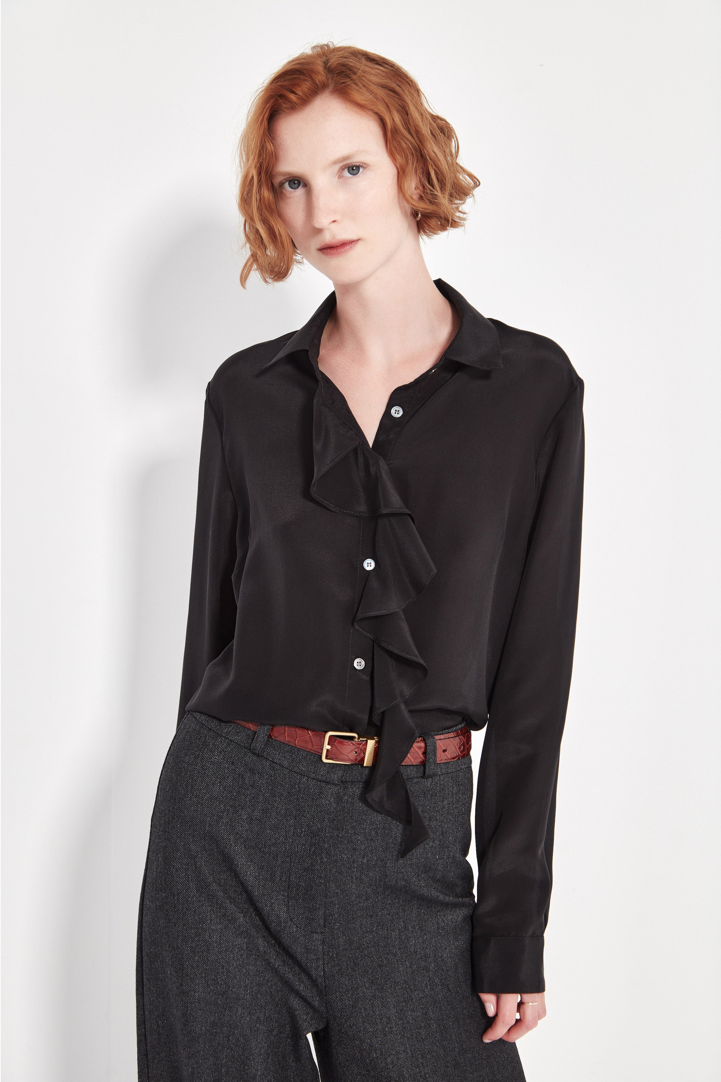 The Tilda Blouse in Black
