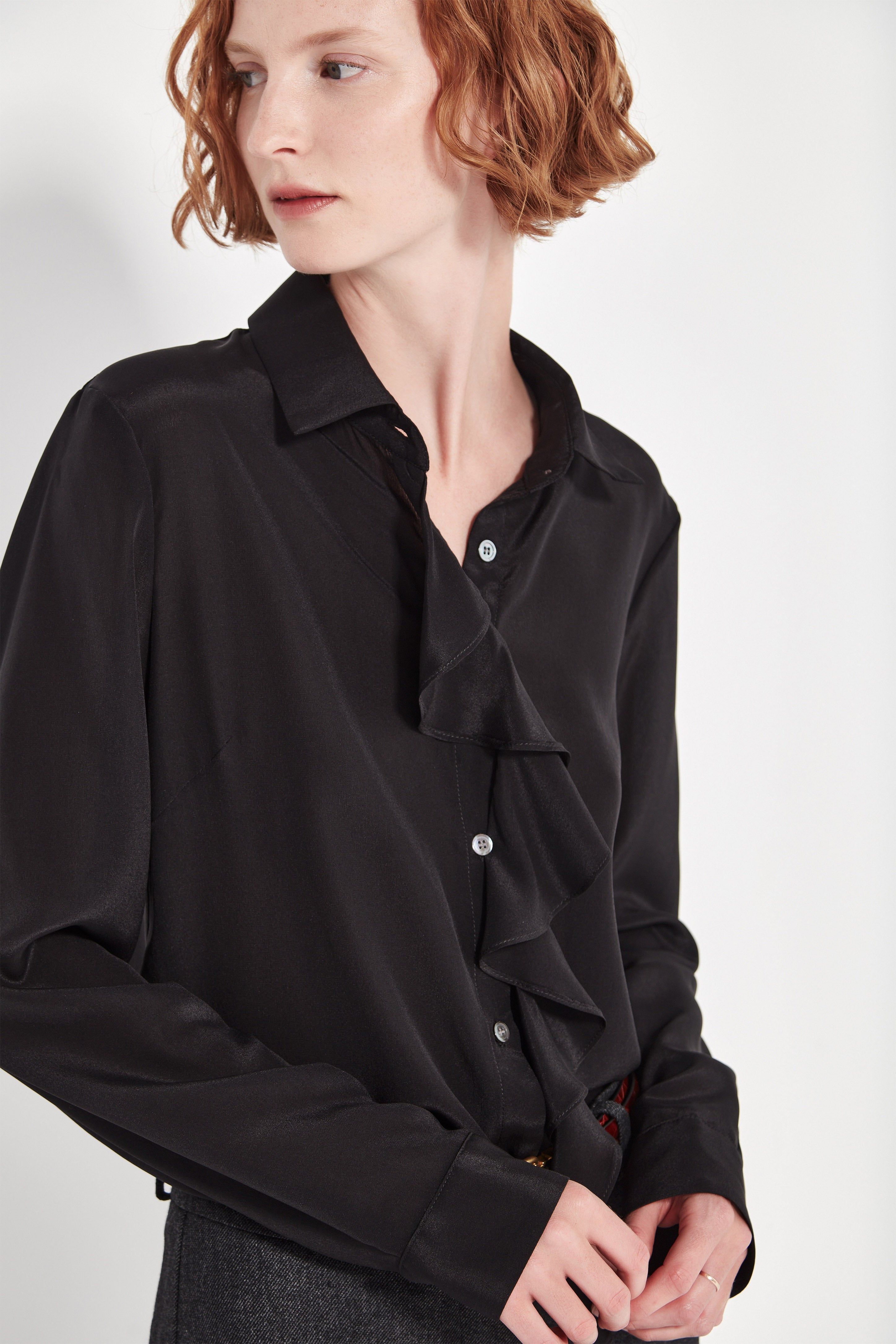 The Tilda Blouse in Black