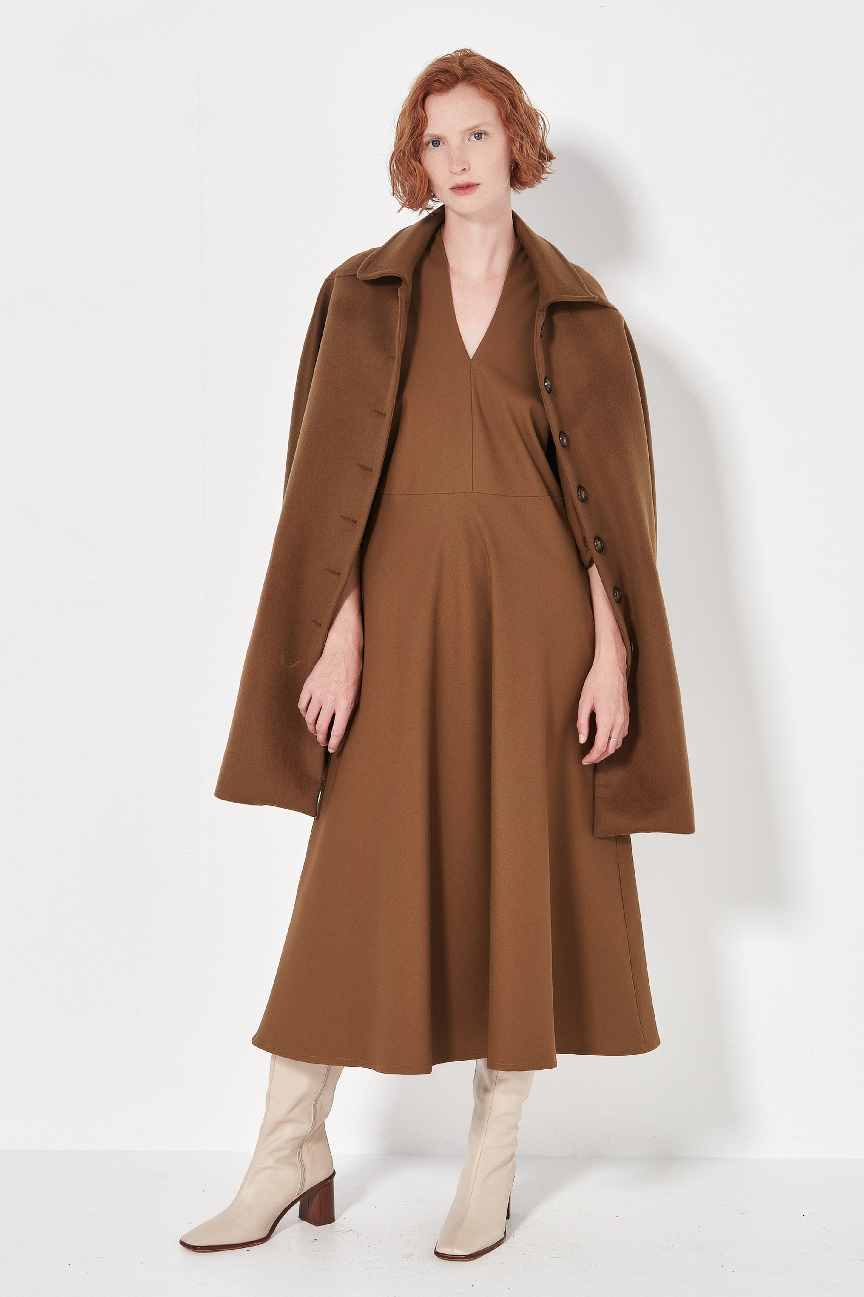 The Pallenburg Coat in Bronze