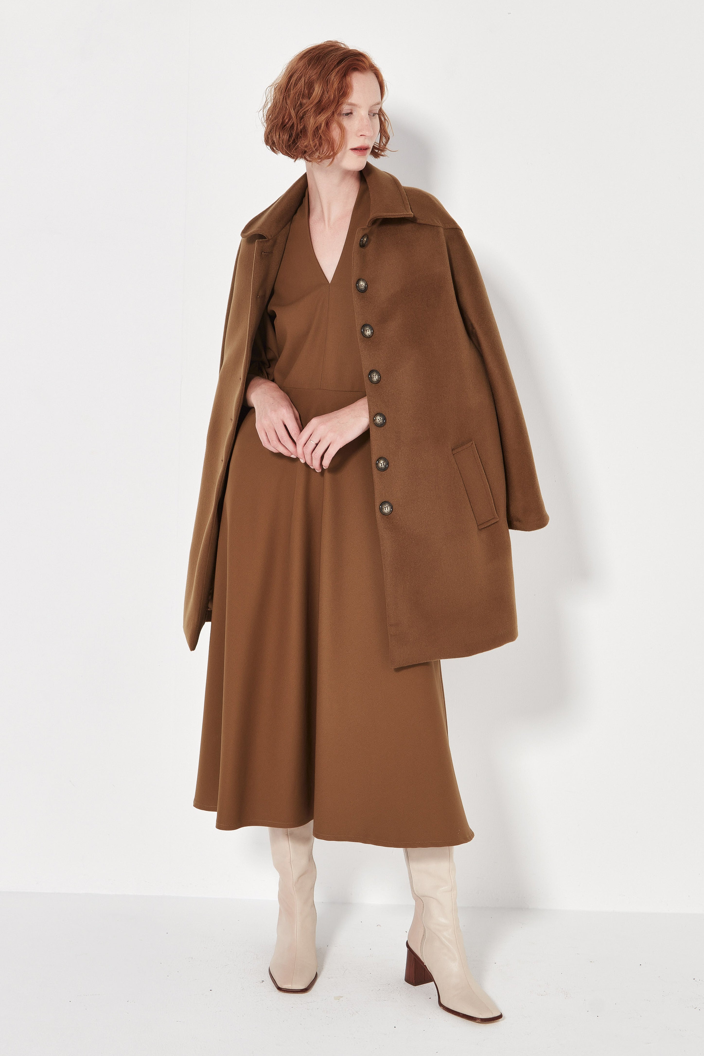 The Pallenburg Coat in Bronze