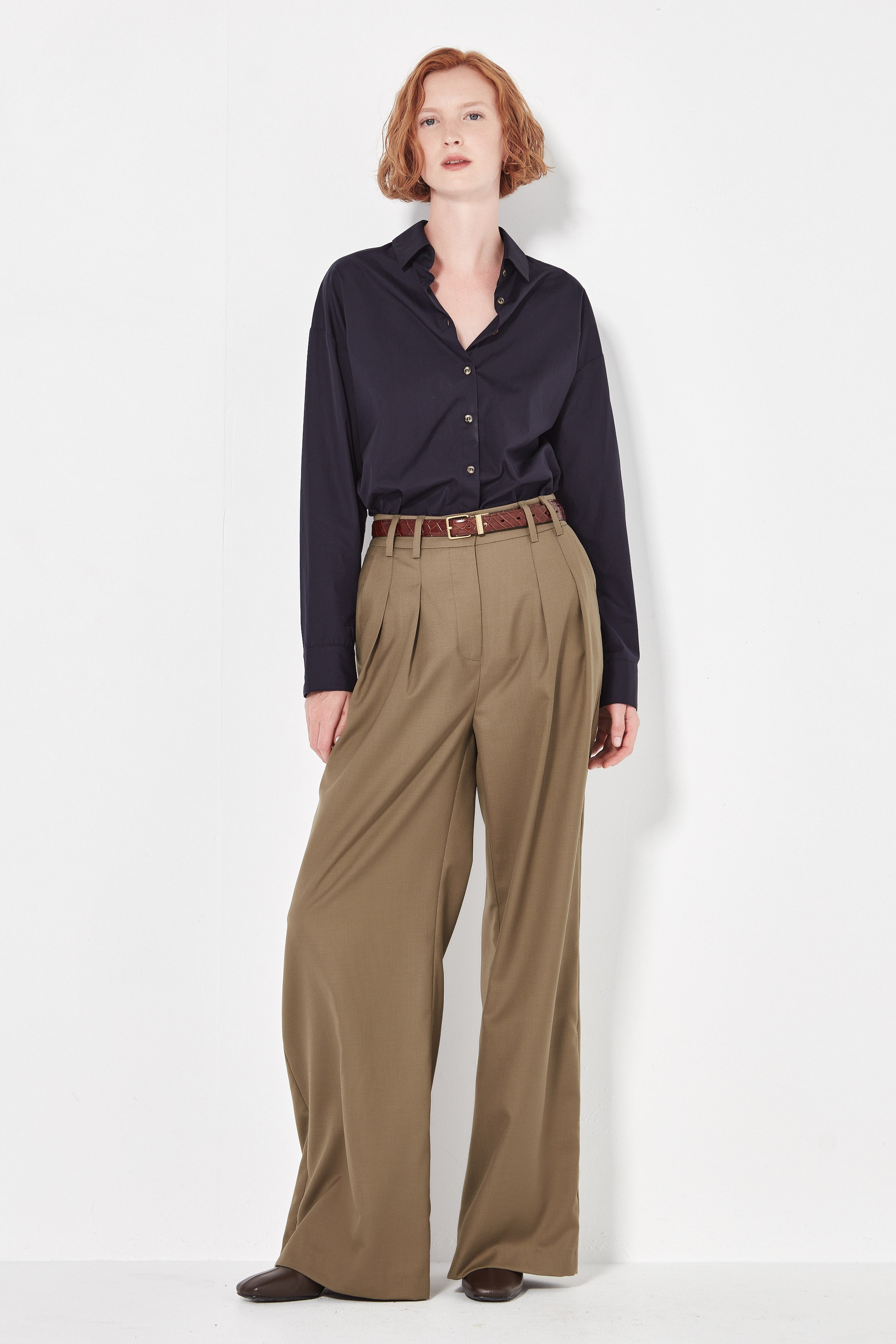 The Oslo Trouser in Khaki
