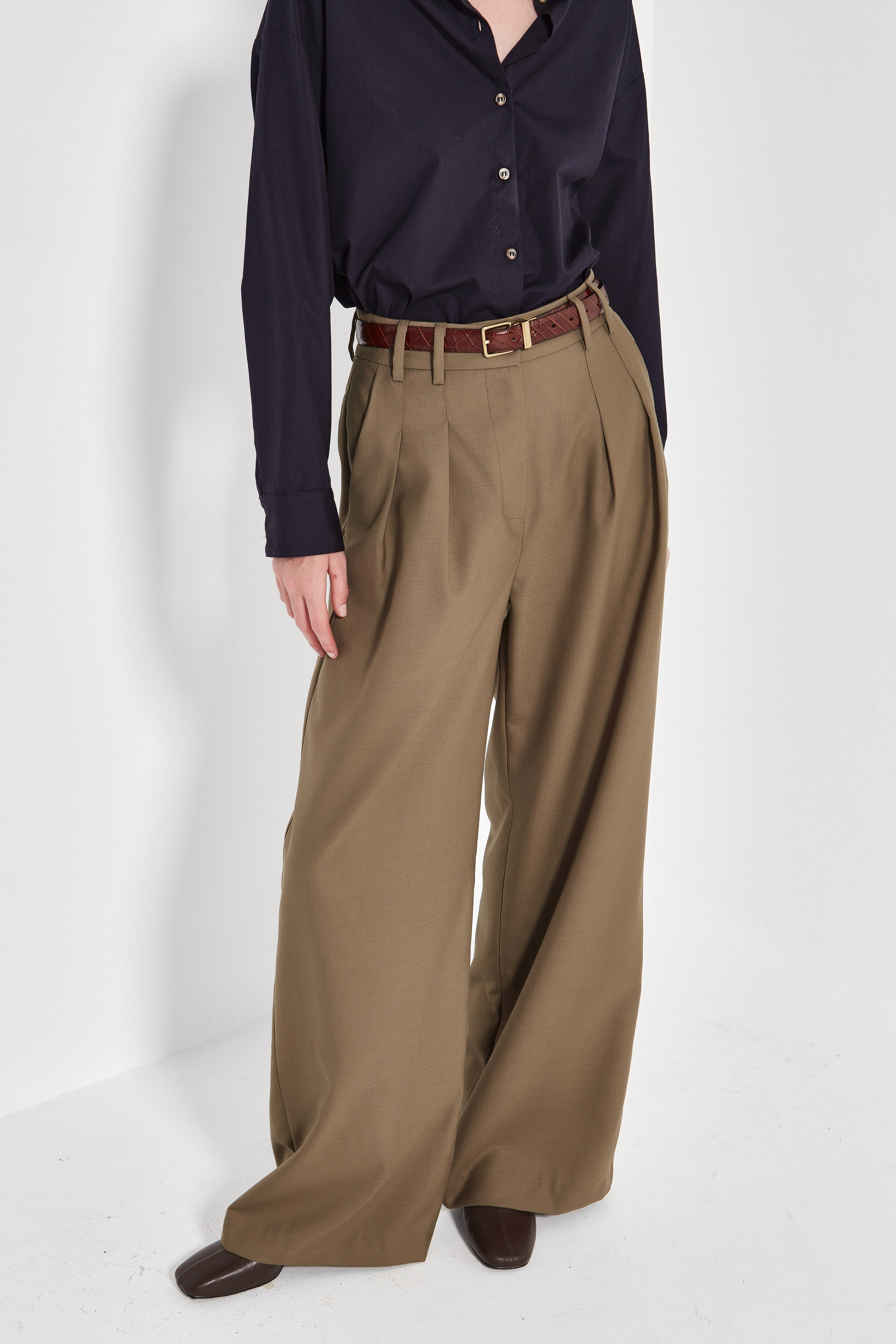 The Oslo Trouser in Khaki