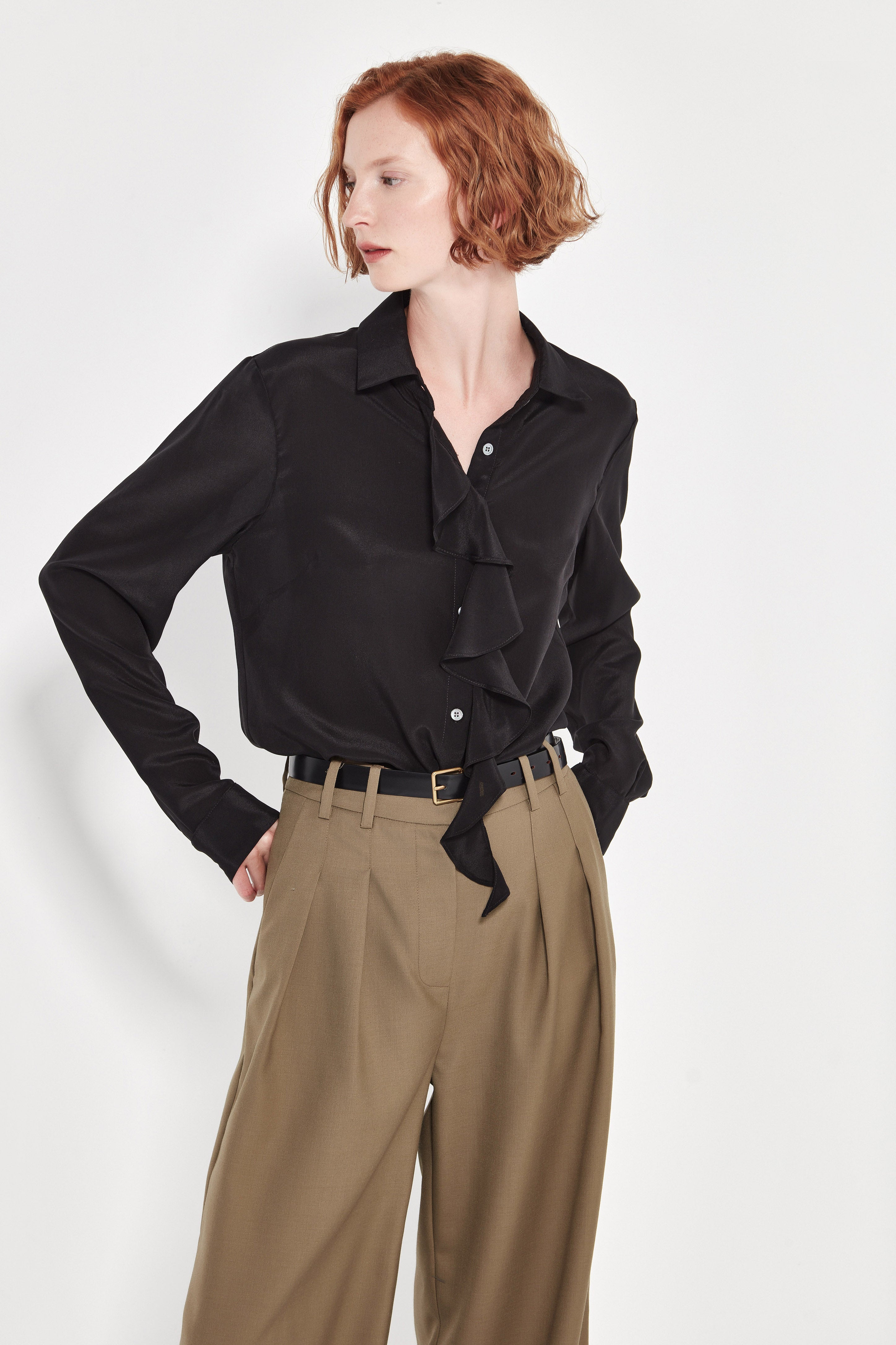 The Tilda Blouse in Black