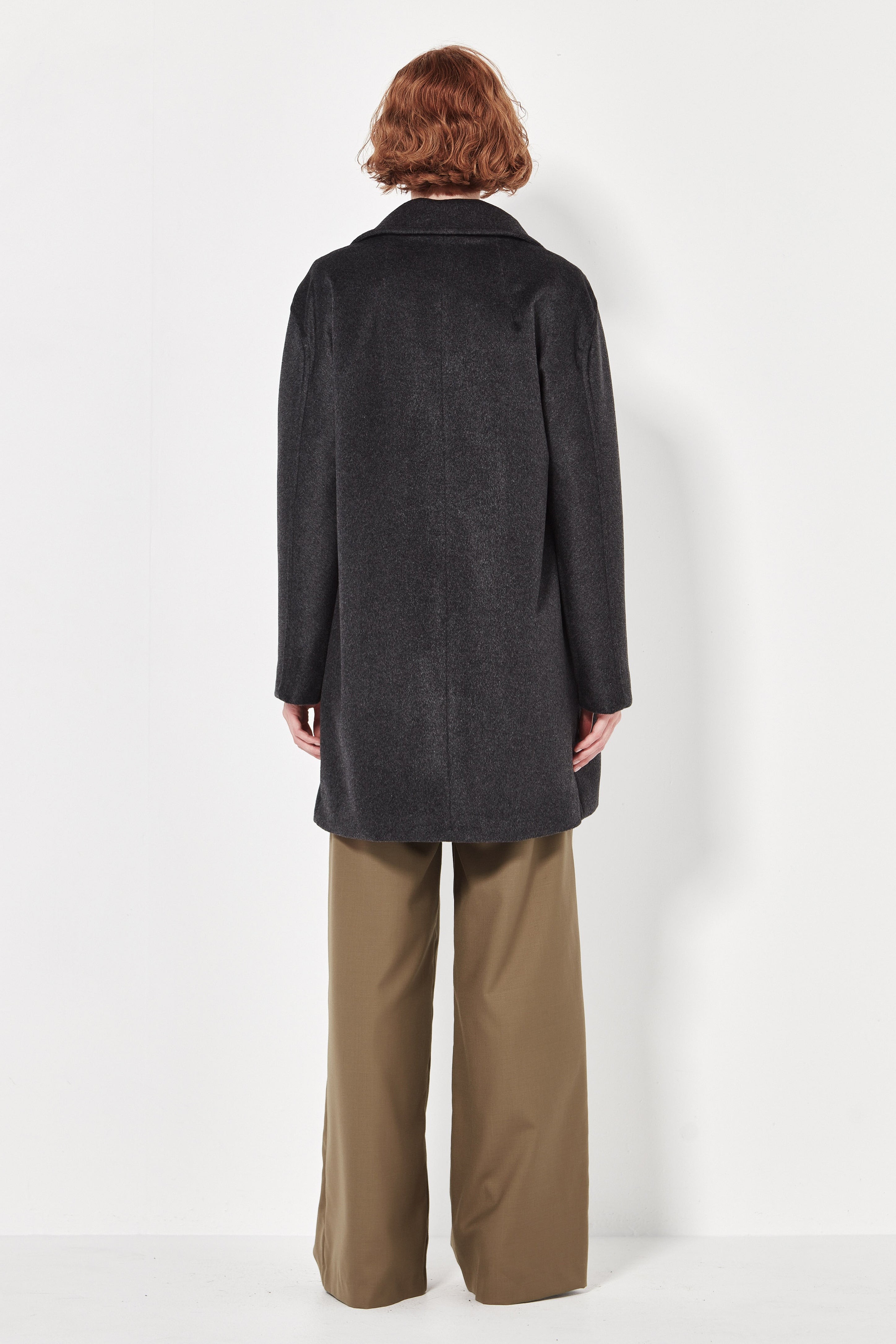 The Pallenburg Coat in Charcoal