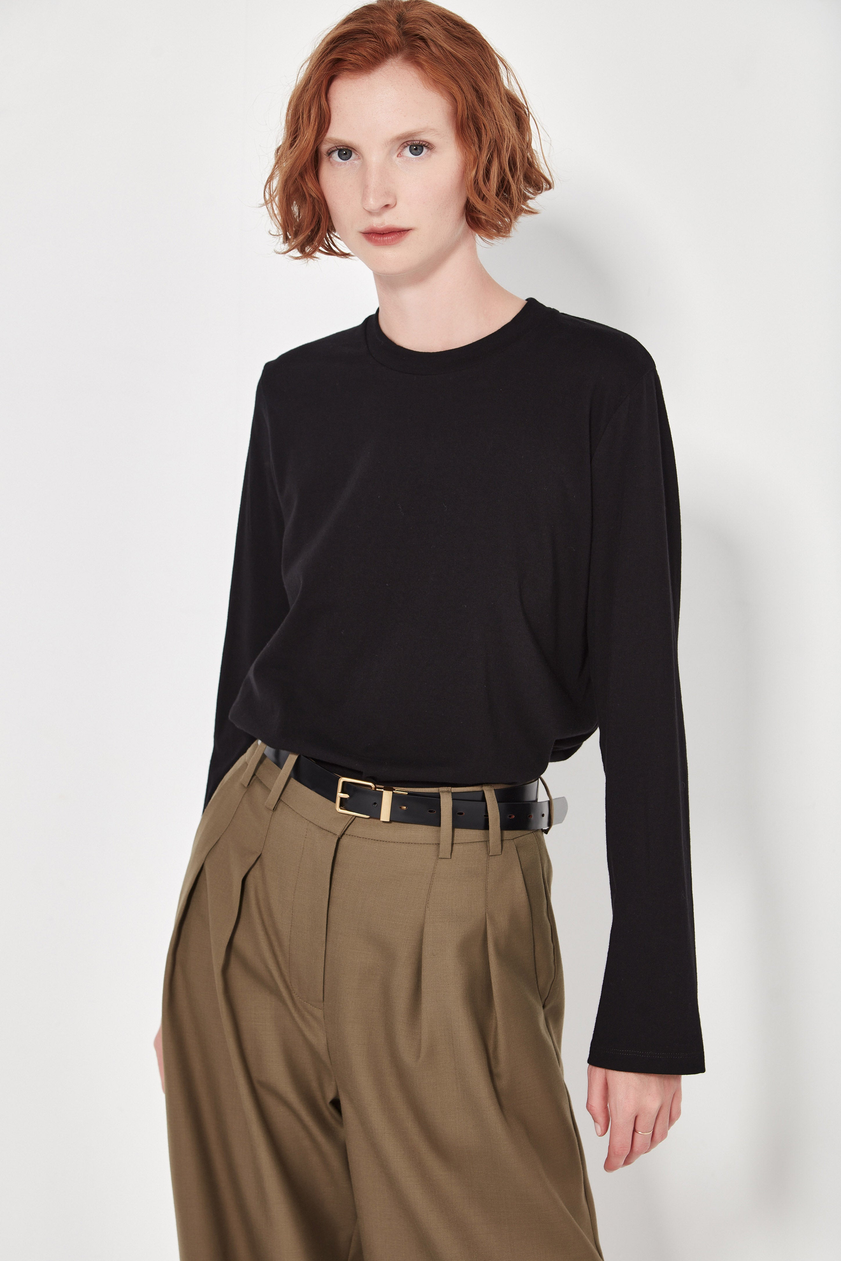 The Matin Top in Black