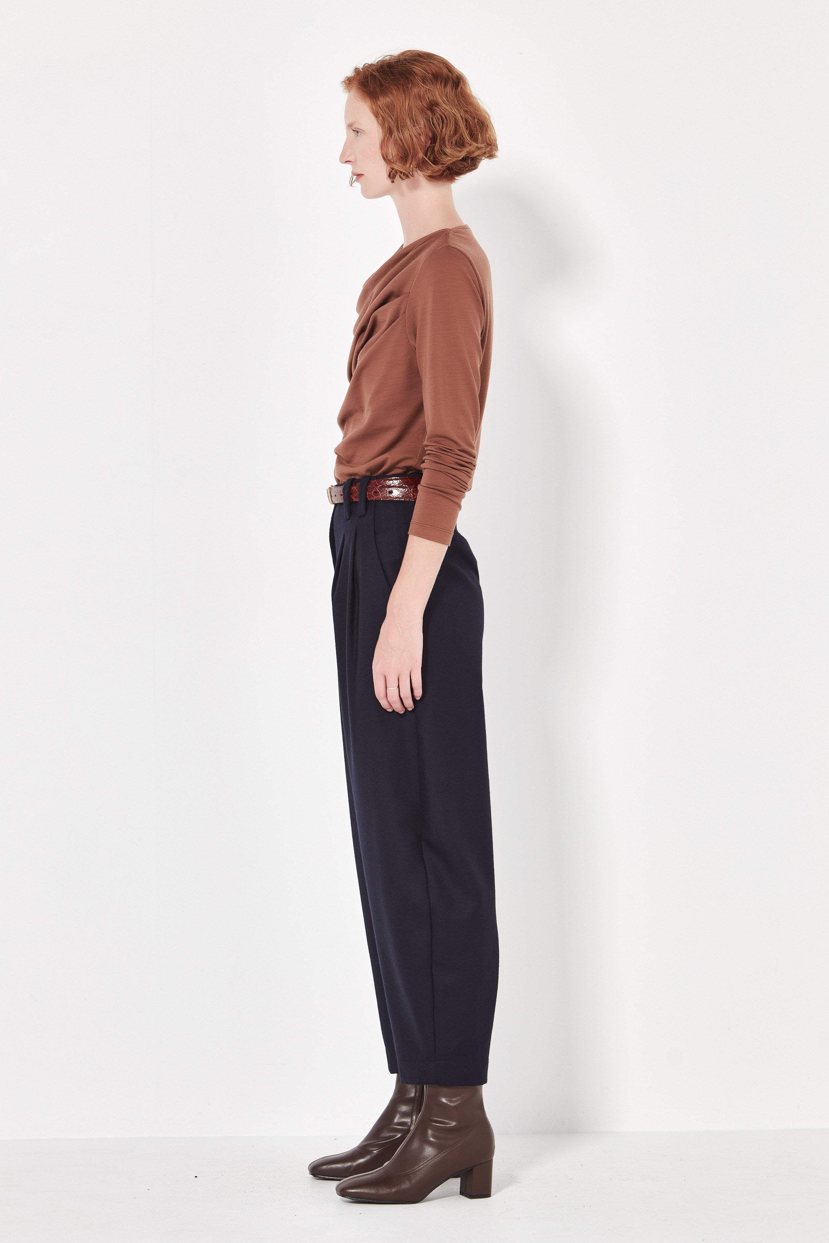 The Kafka Top in Chestnut