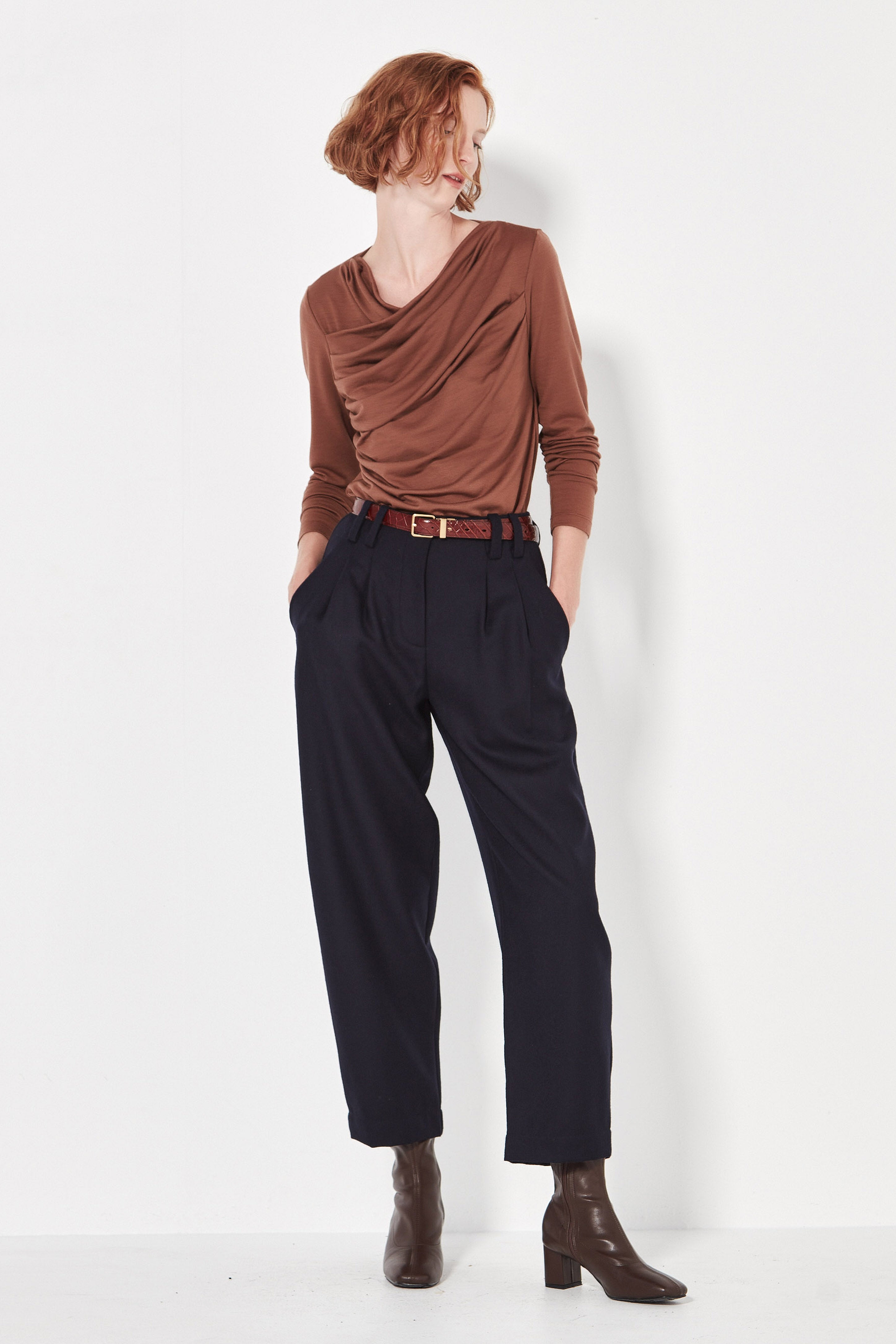 The Kafka Top in Chestnut