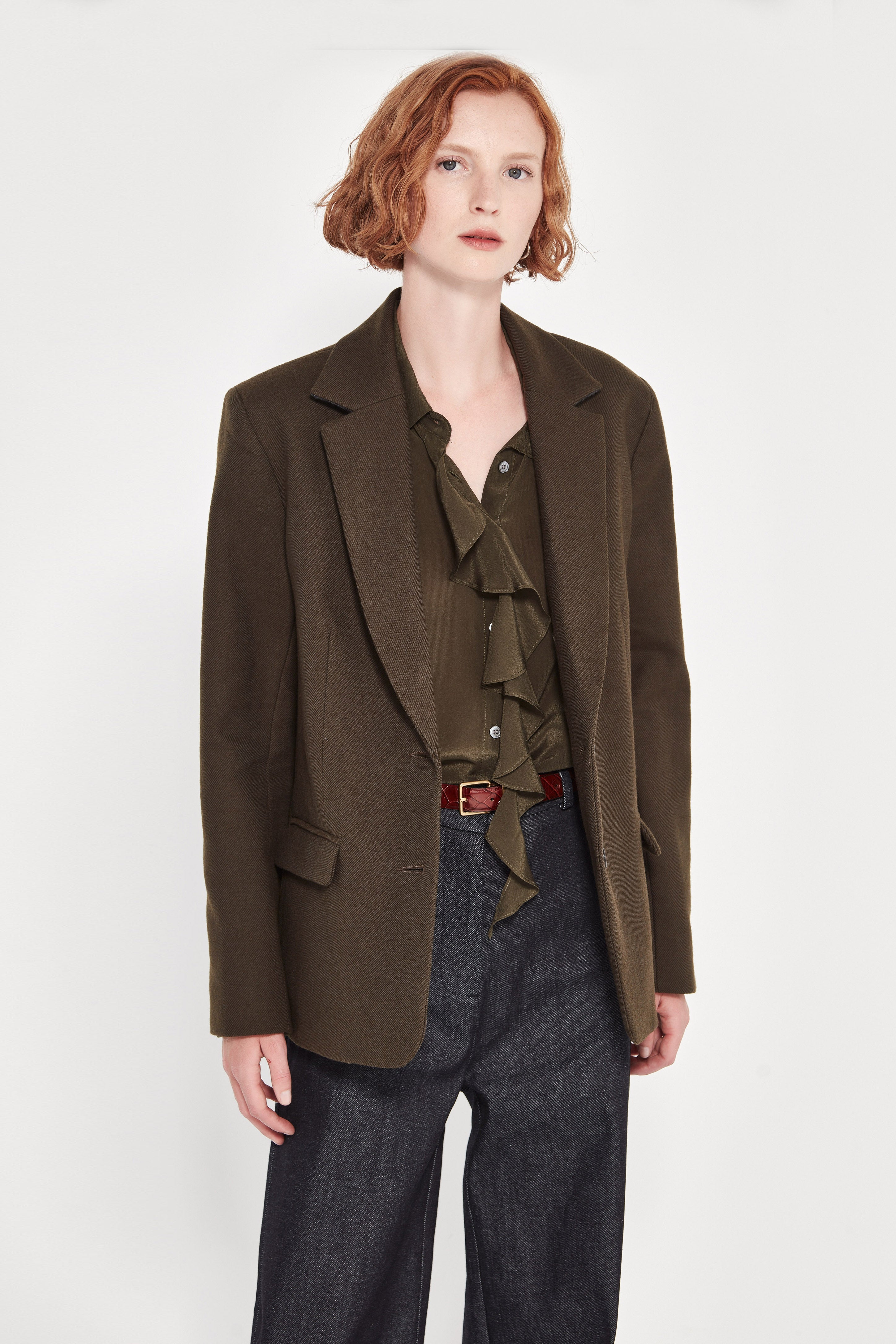 The Alida Jacket in Khaki