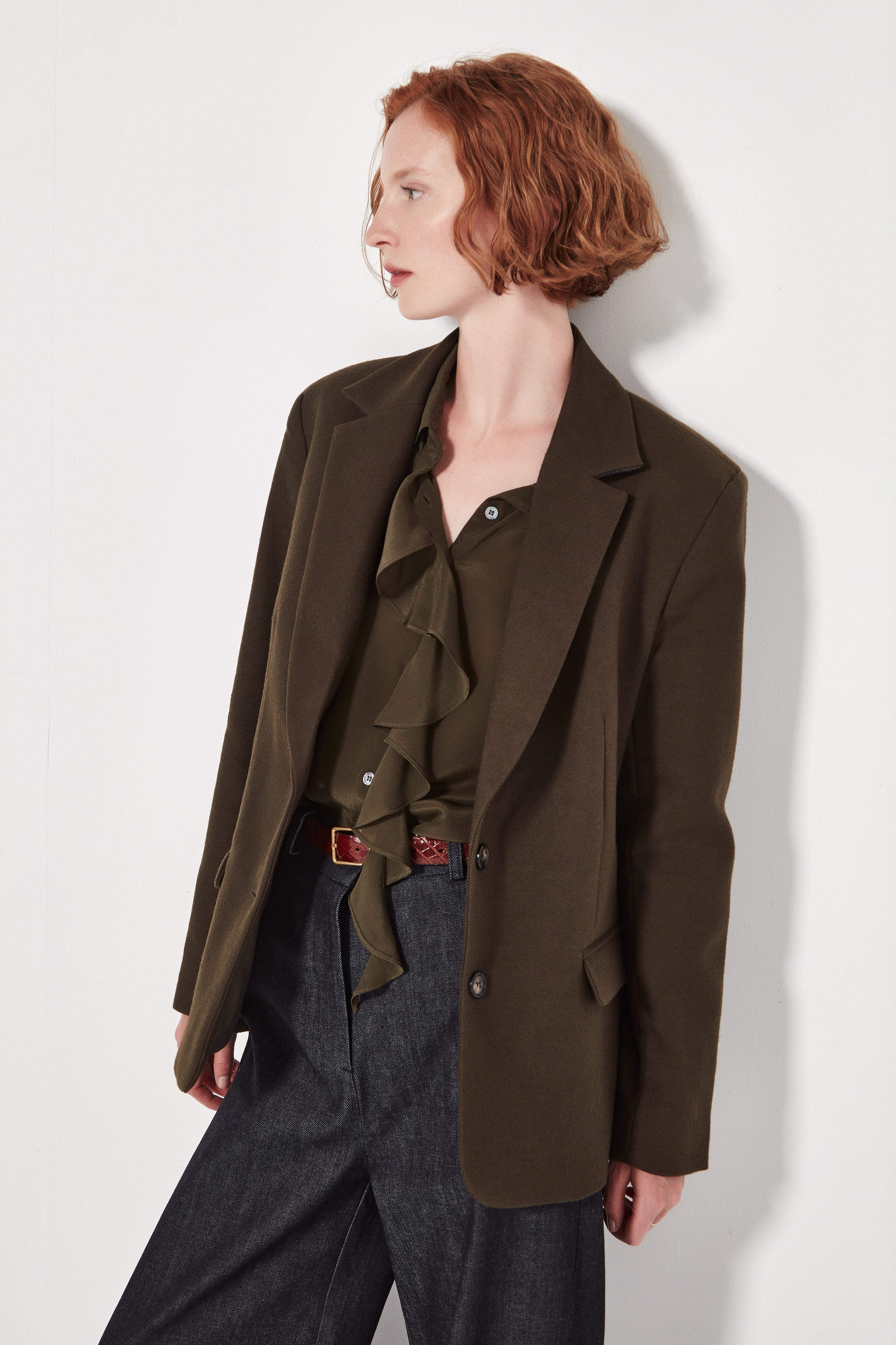 The Alida Jacket in Khaki