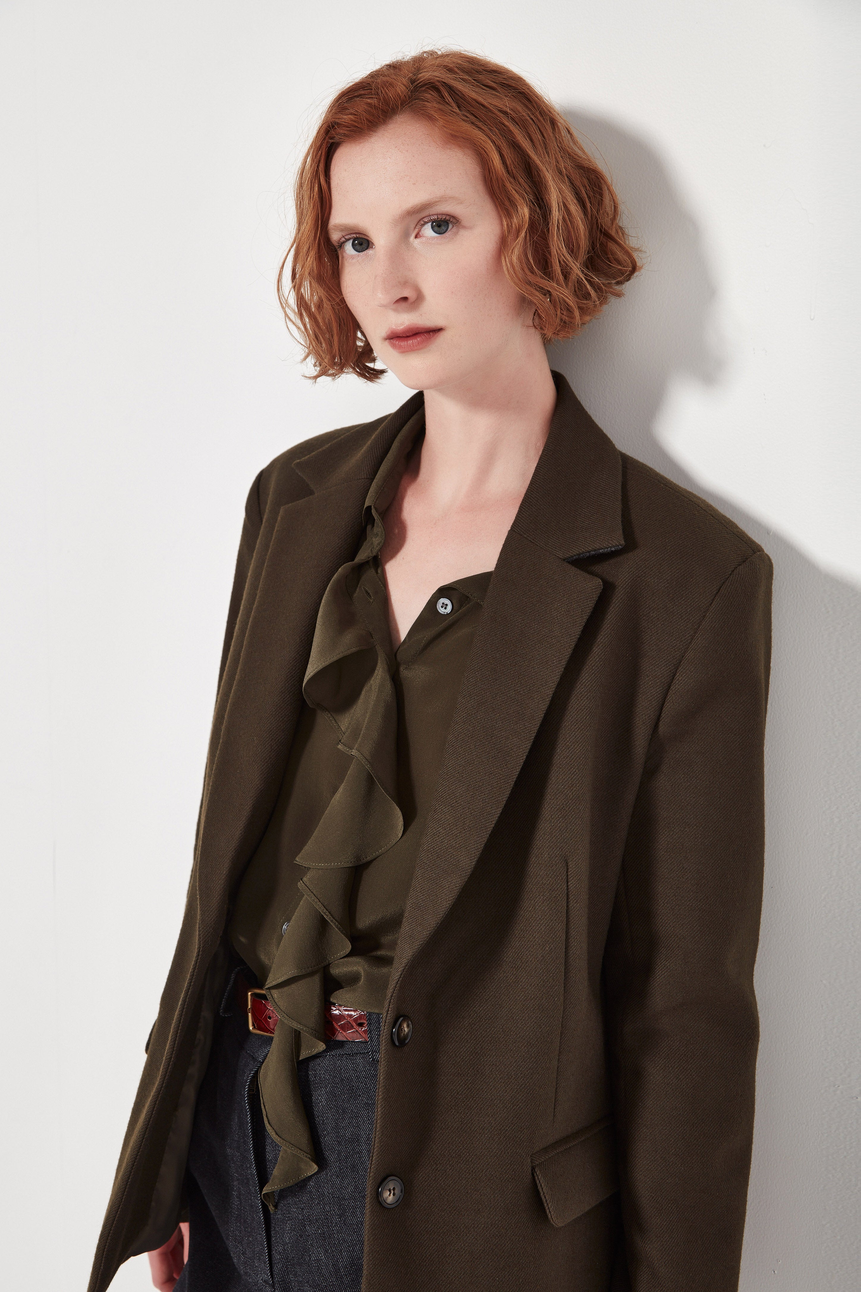 The Alida Jacket in Khaki