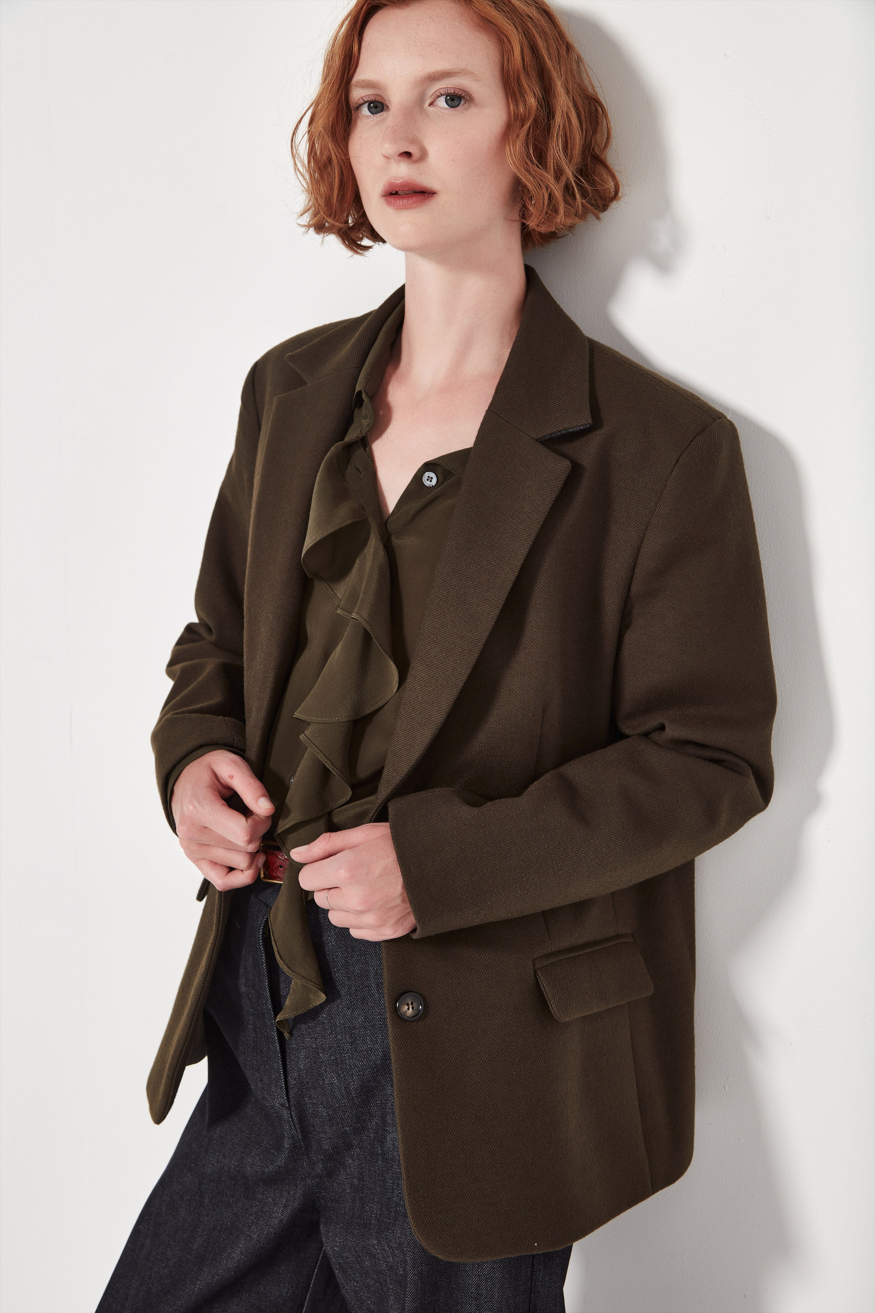 The Alida Jacket in Khaki