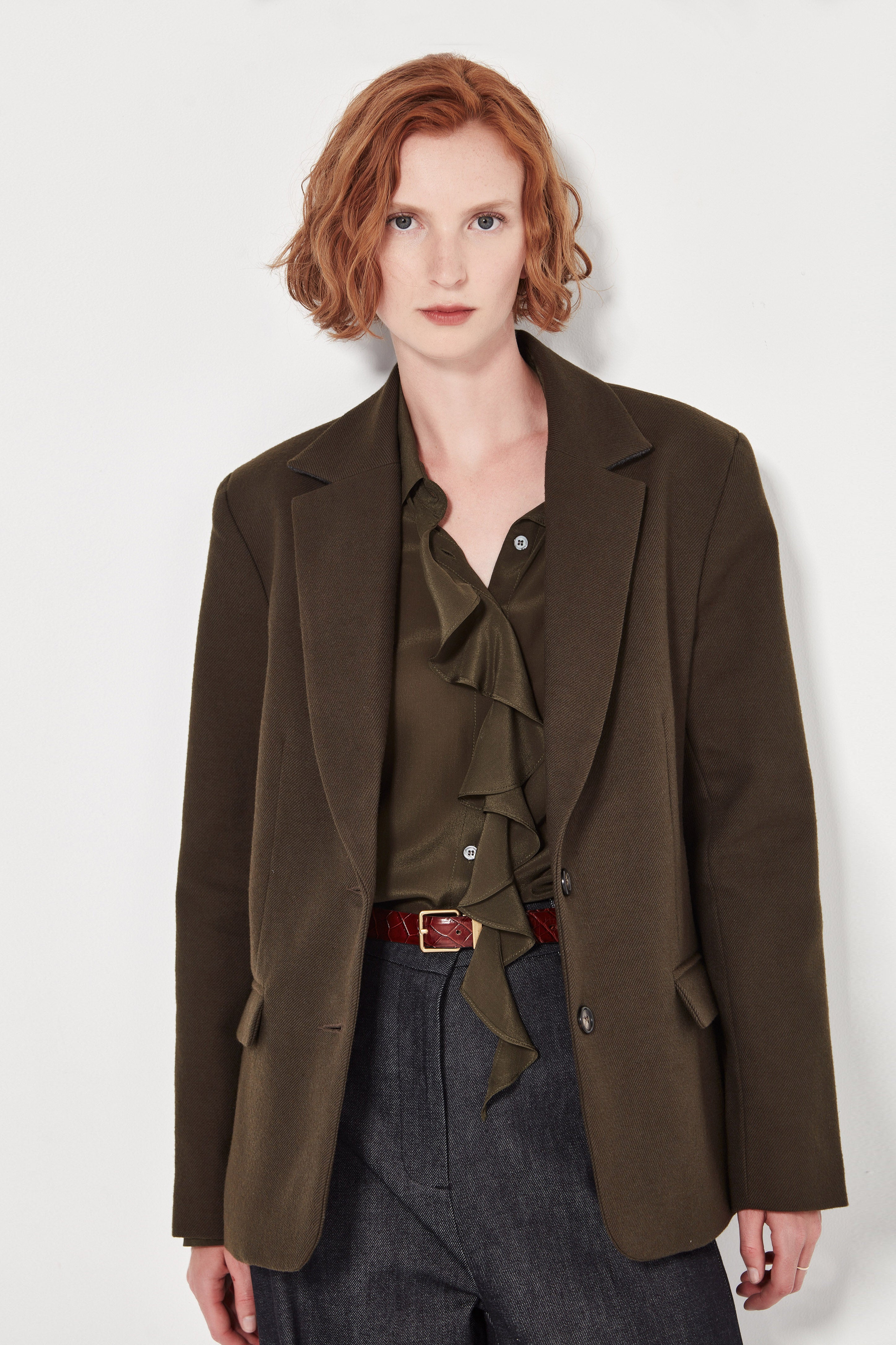 The Alida Jacket in Khaki
