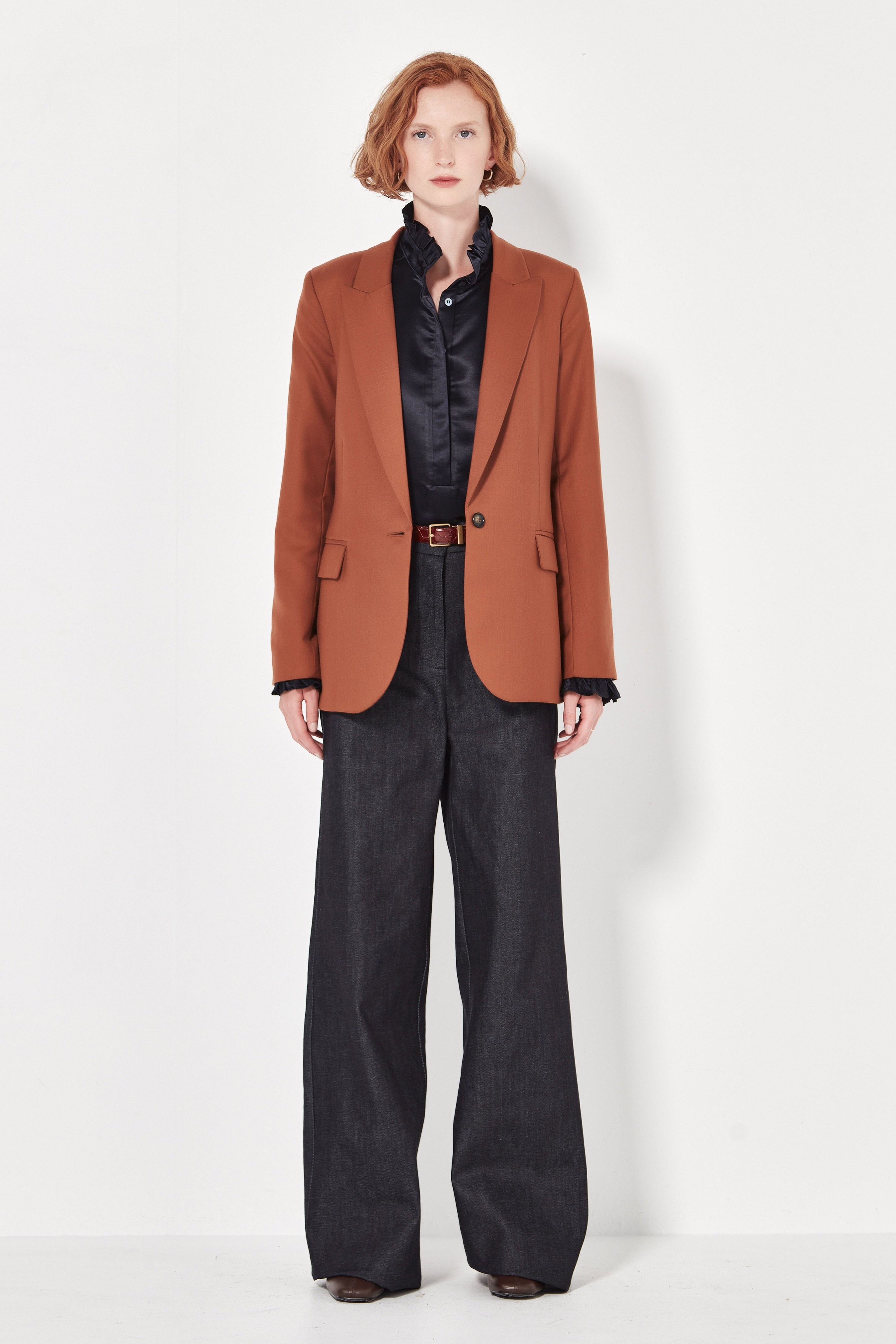 The Oslo Jacket in Brick