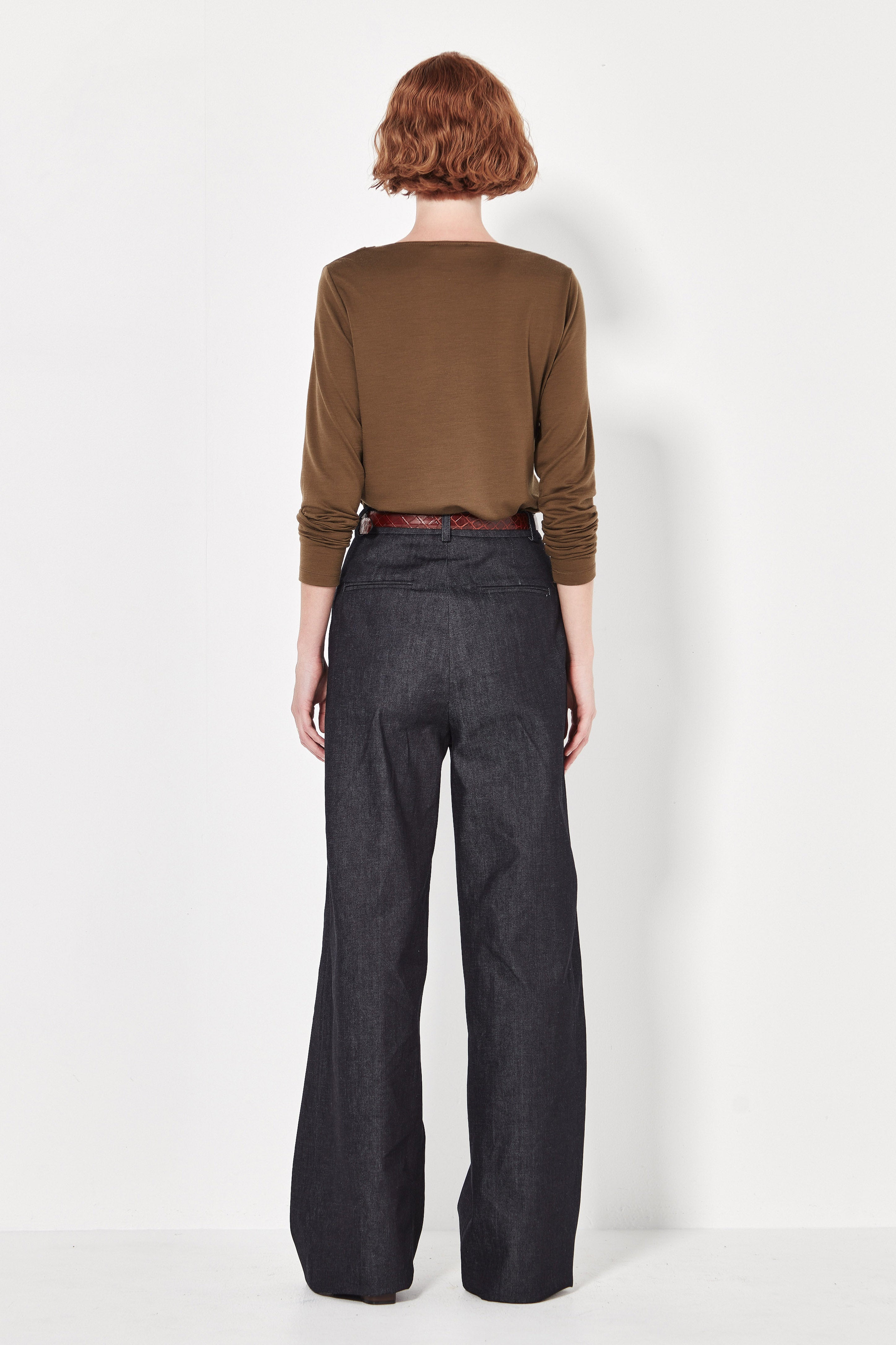 The Kafka Top in Olive