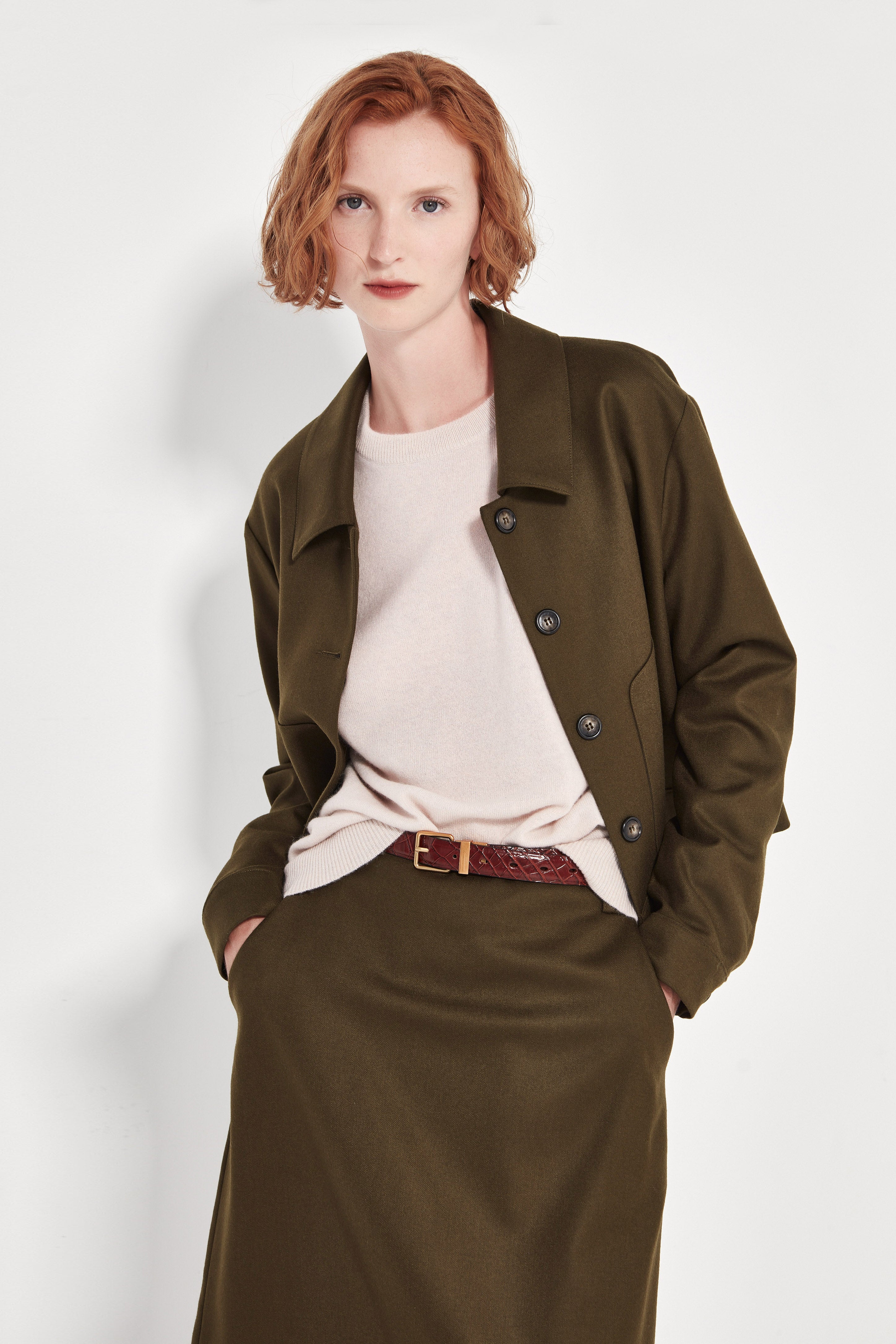 The Cashmere Crew in Powder Melange