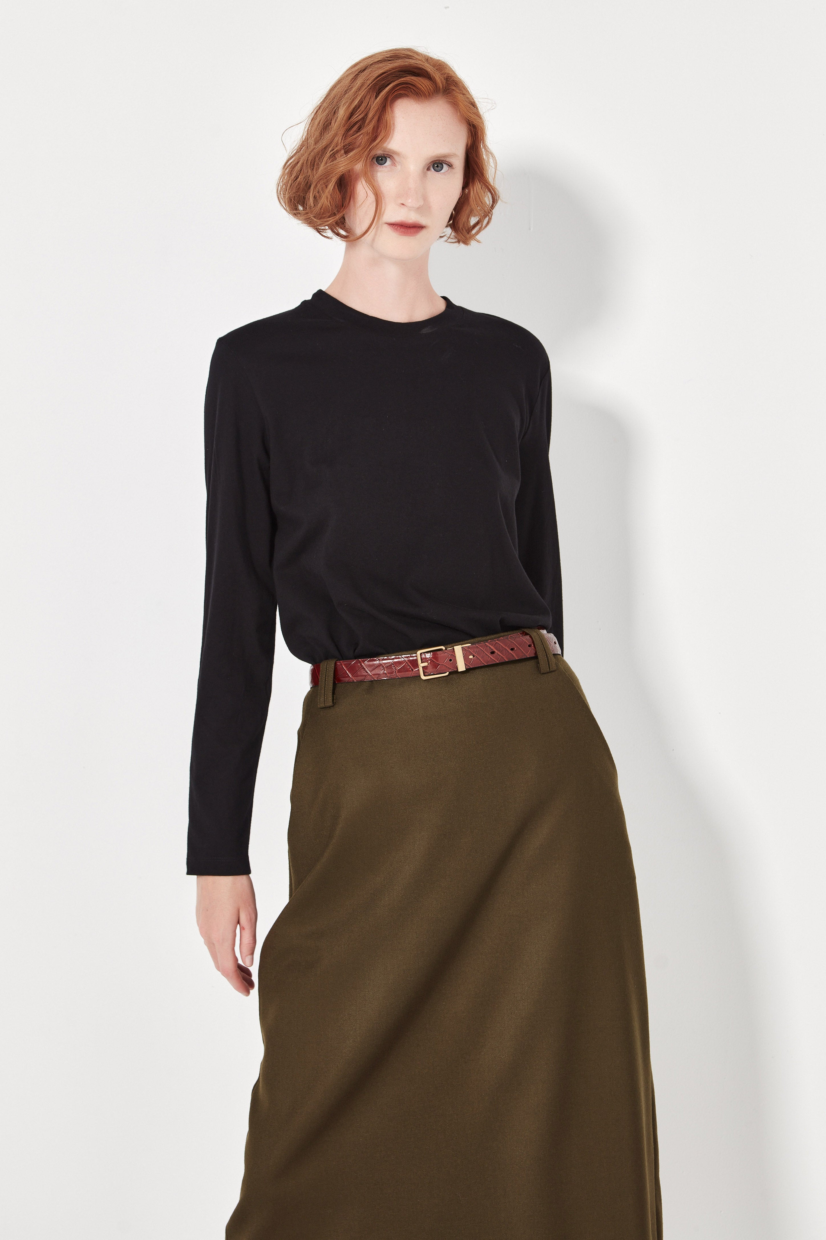 The Matin Top in Black
