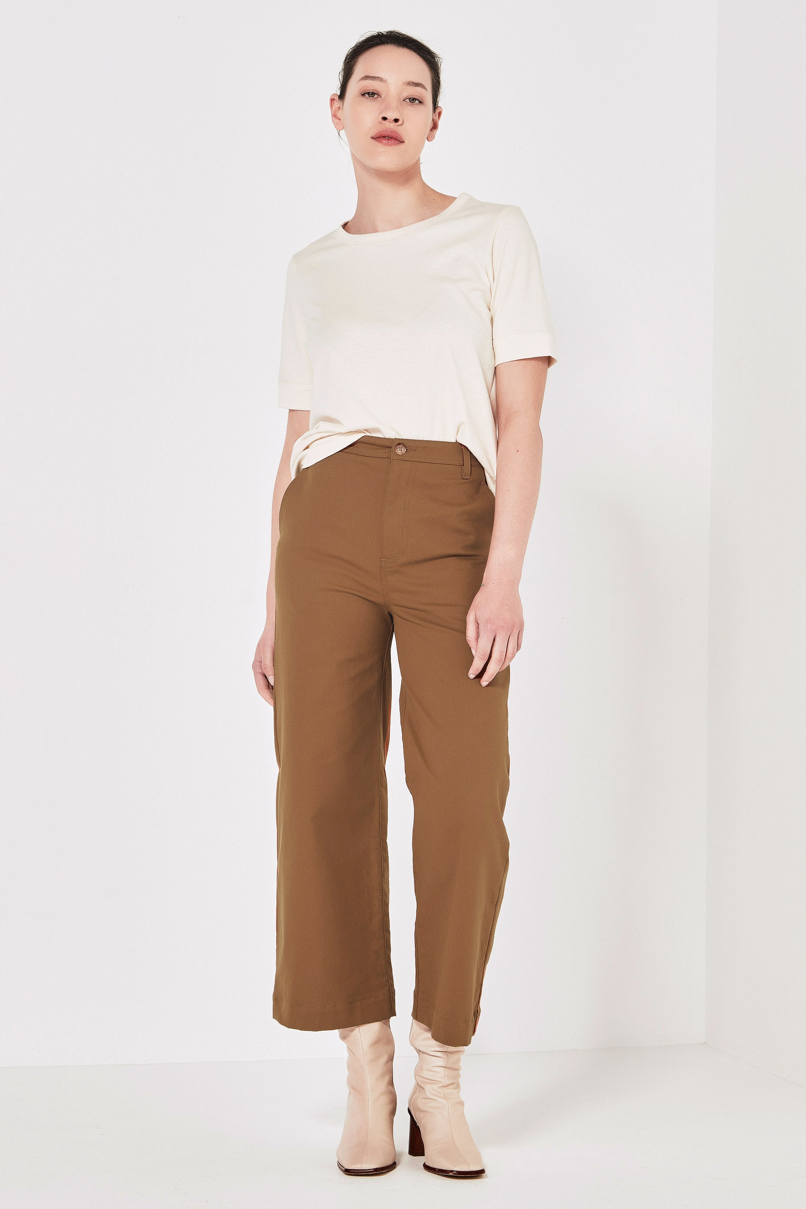 The Dryden Pant in Tobacco
