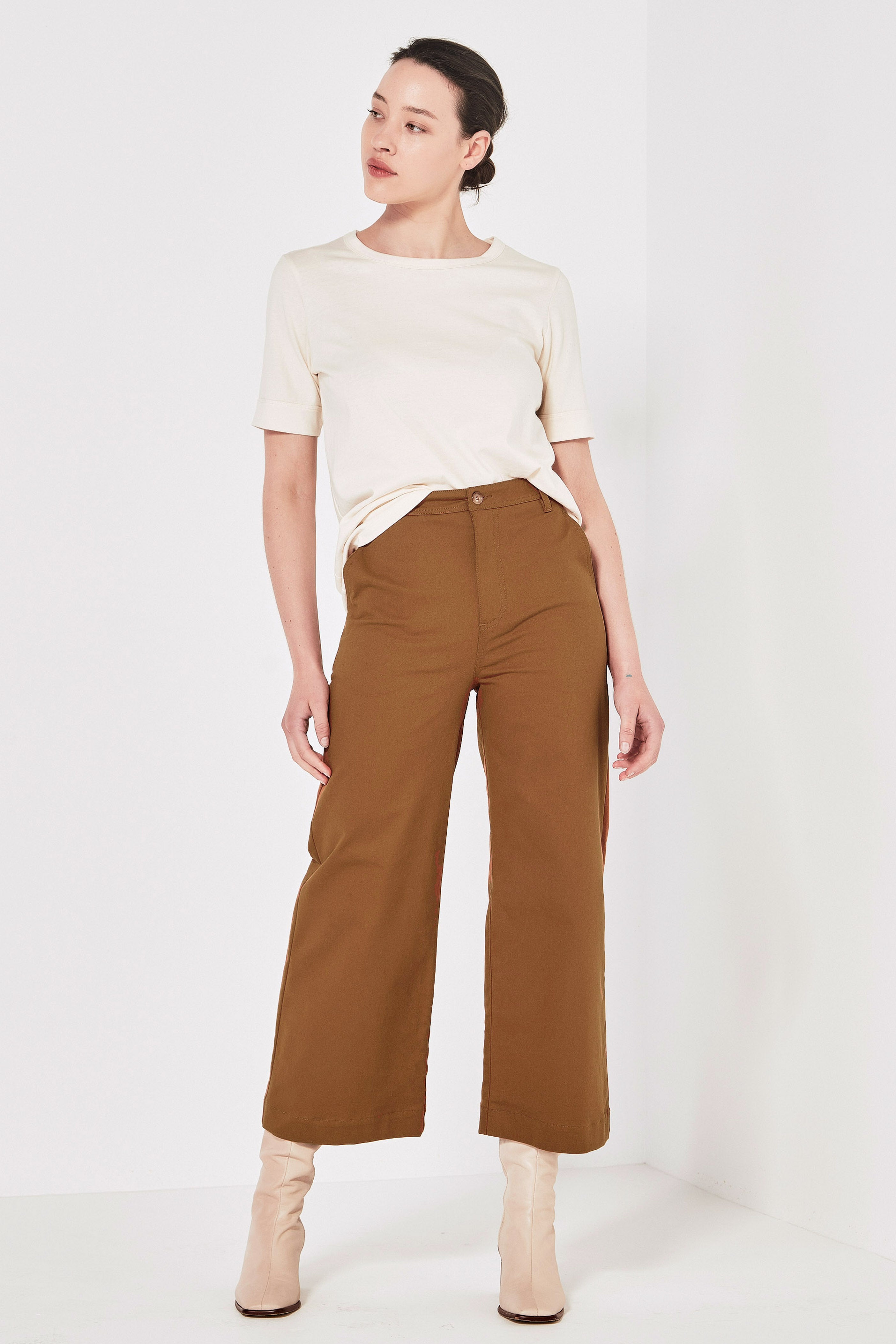 The Dryden Pant in Tobacco