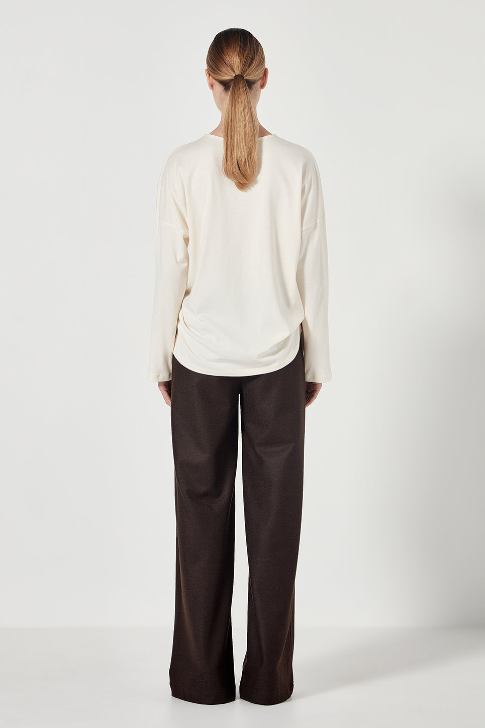 The Olsen Tee in Cream