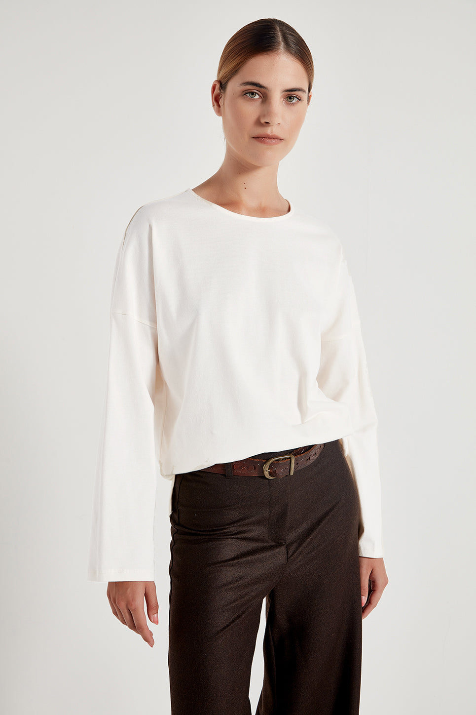 The Olsen Tee in White