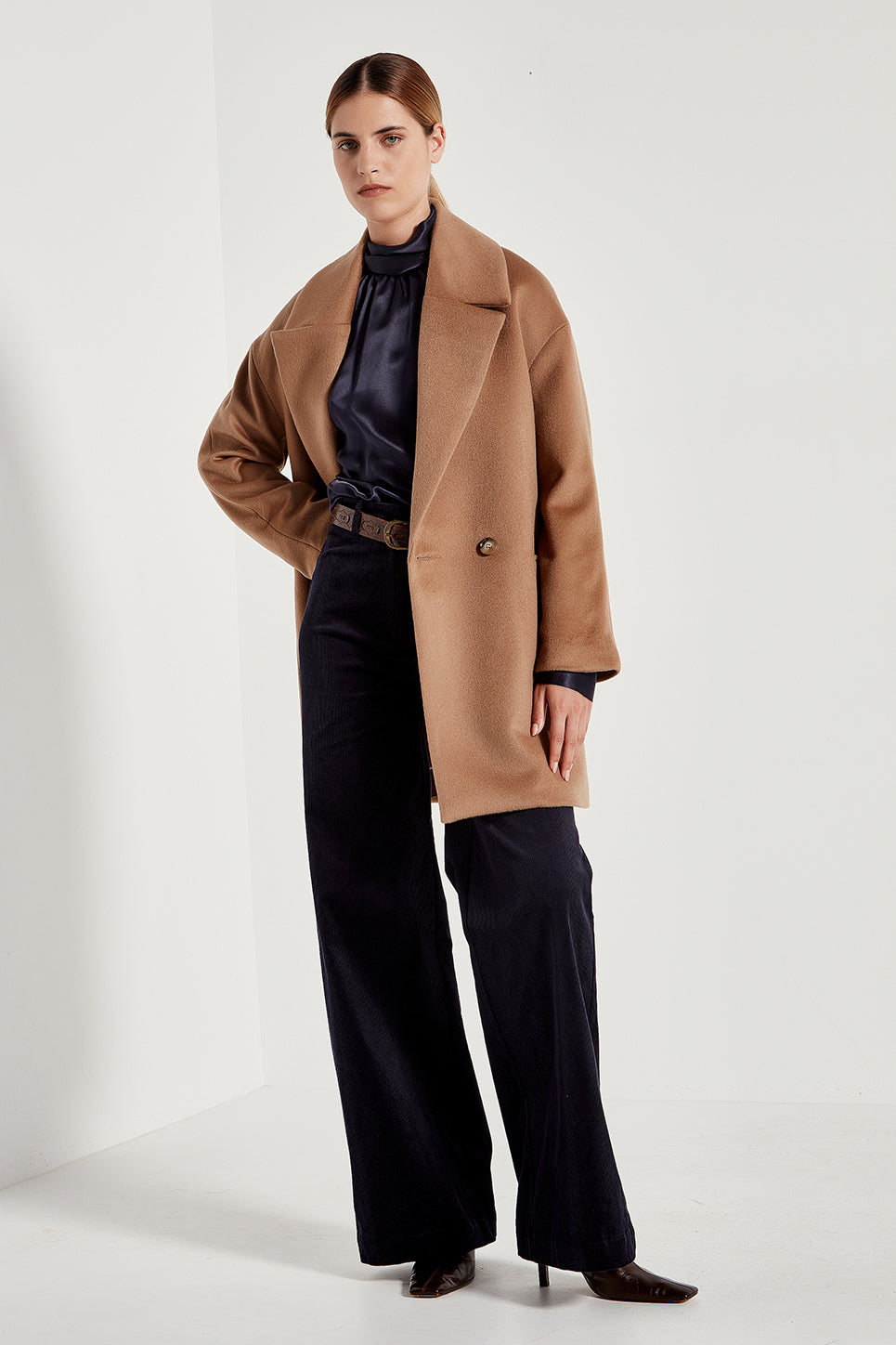The Joplin Trouser in Navy Corduroy