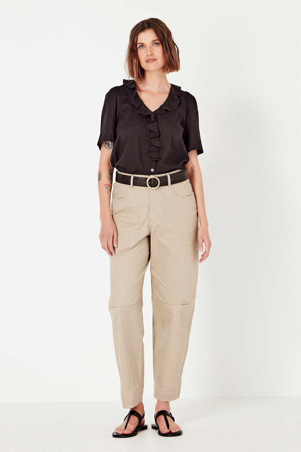 Freya Blouse in Black