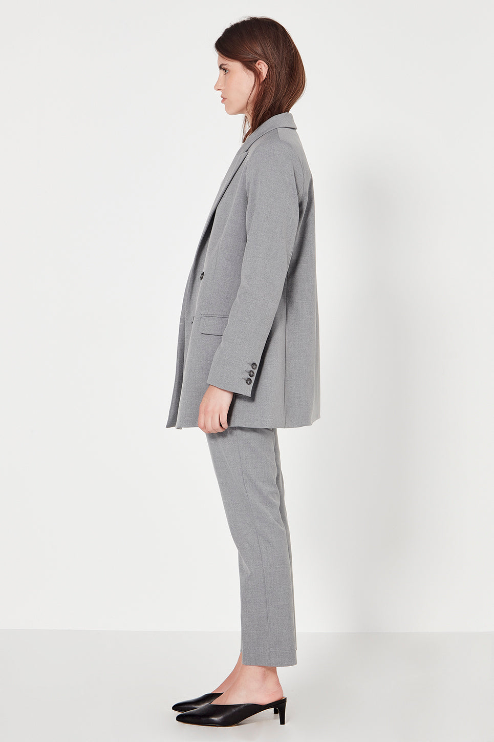The Leandra Jacket in Anthracite